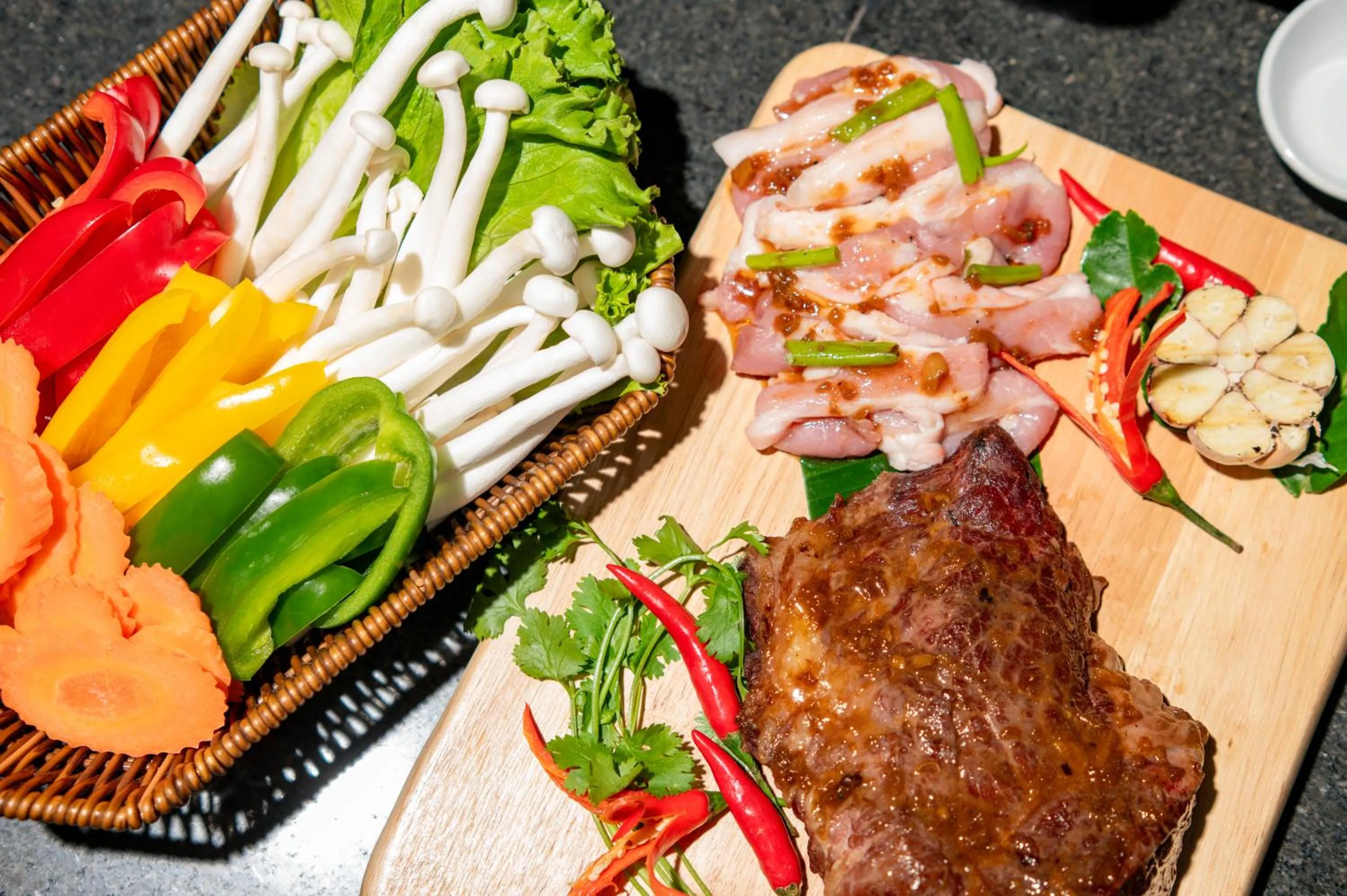 Food in The Sanctuary Residence