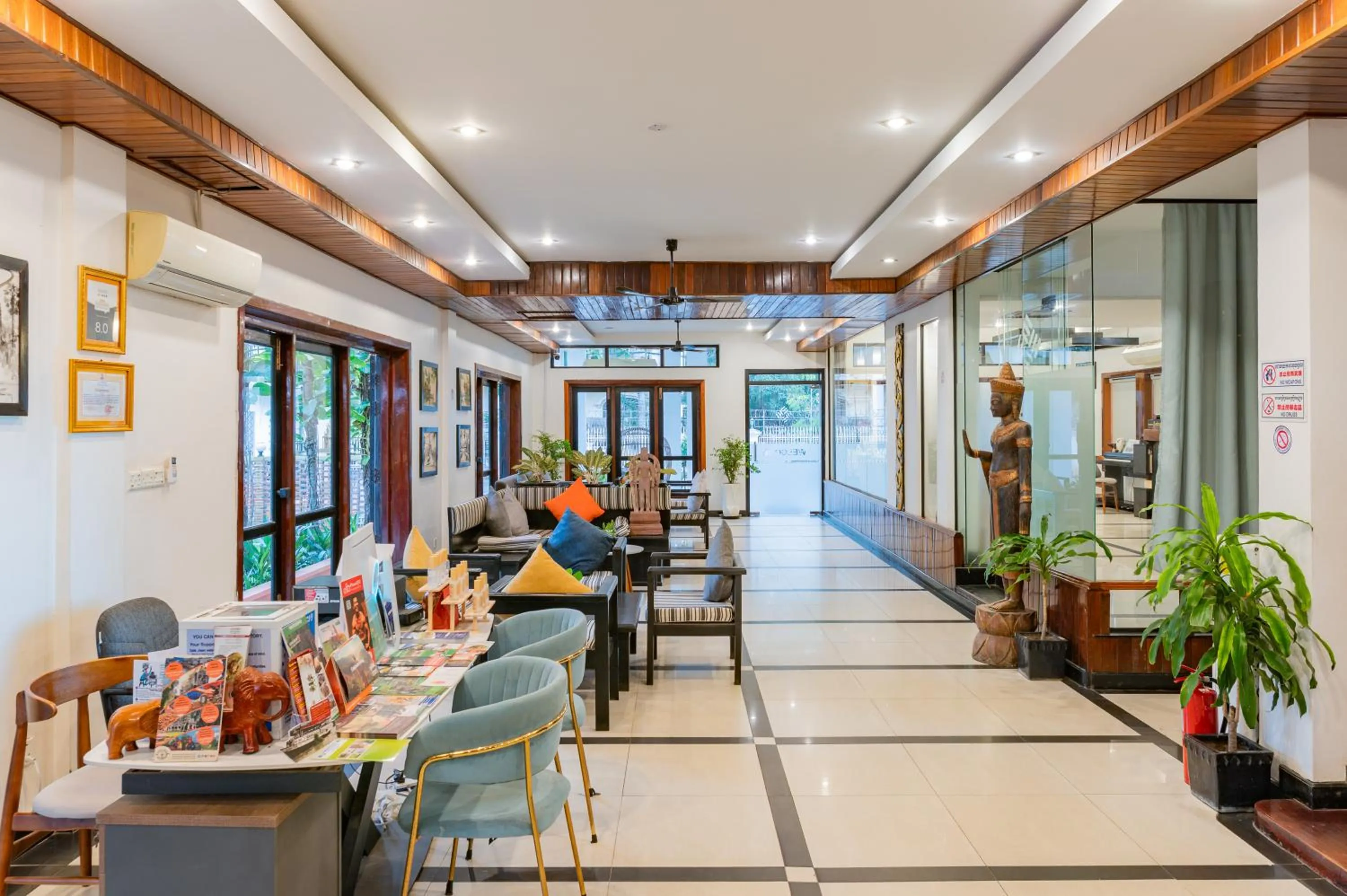 Lobby or reception in The Sanctuary Residence