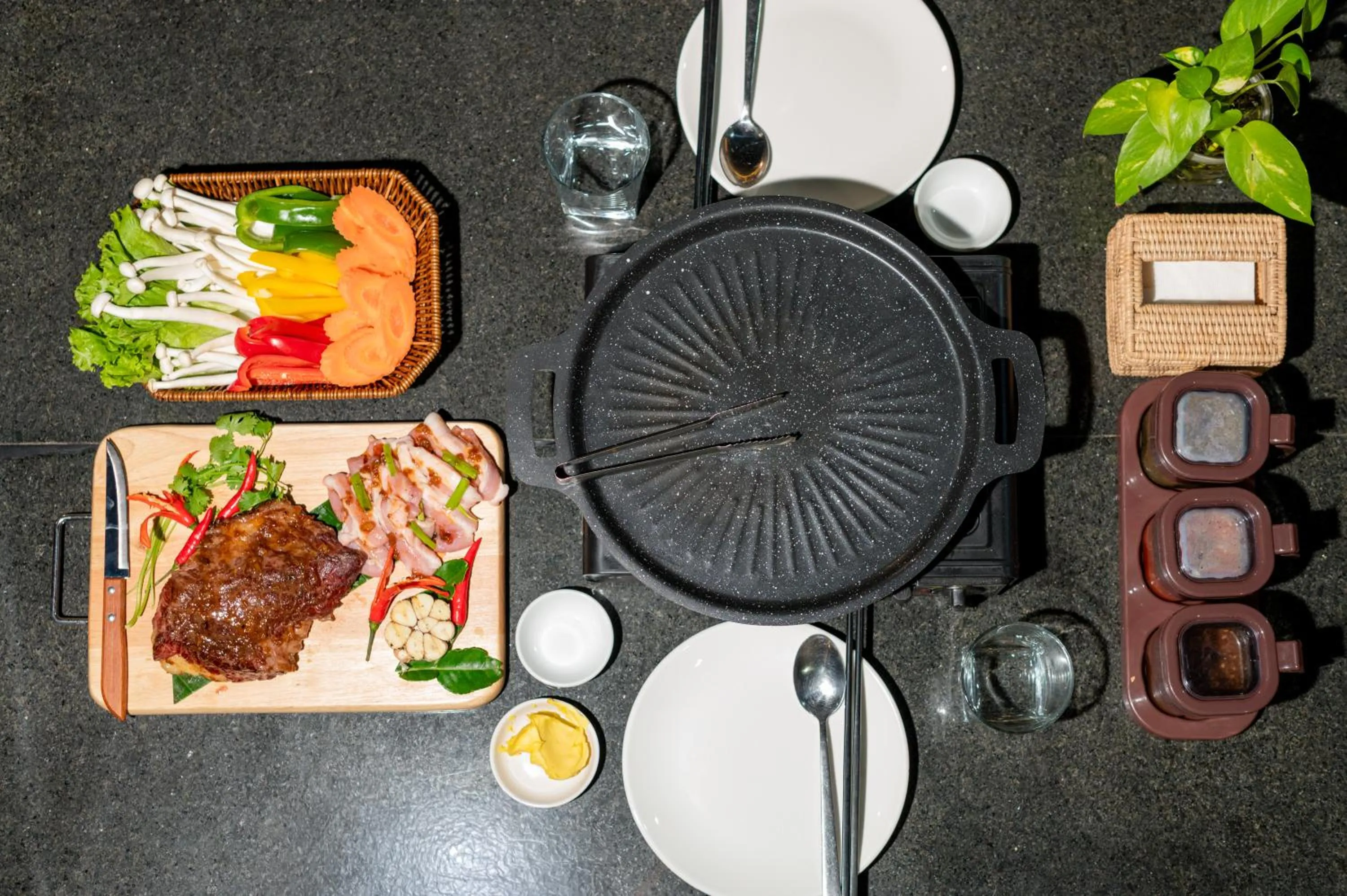 Dinner in The Sanctuary Residence