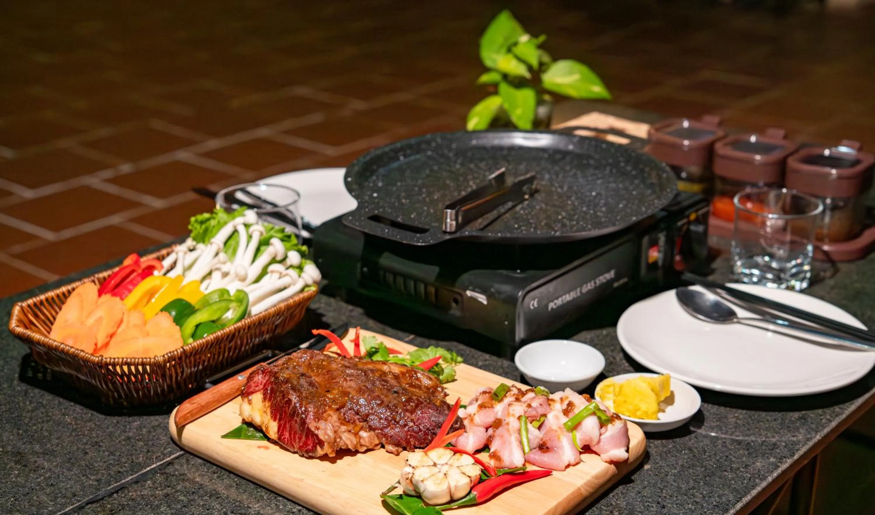 Food in The Sanctuary Residence