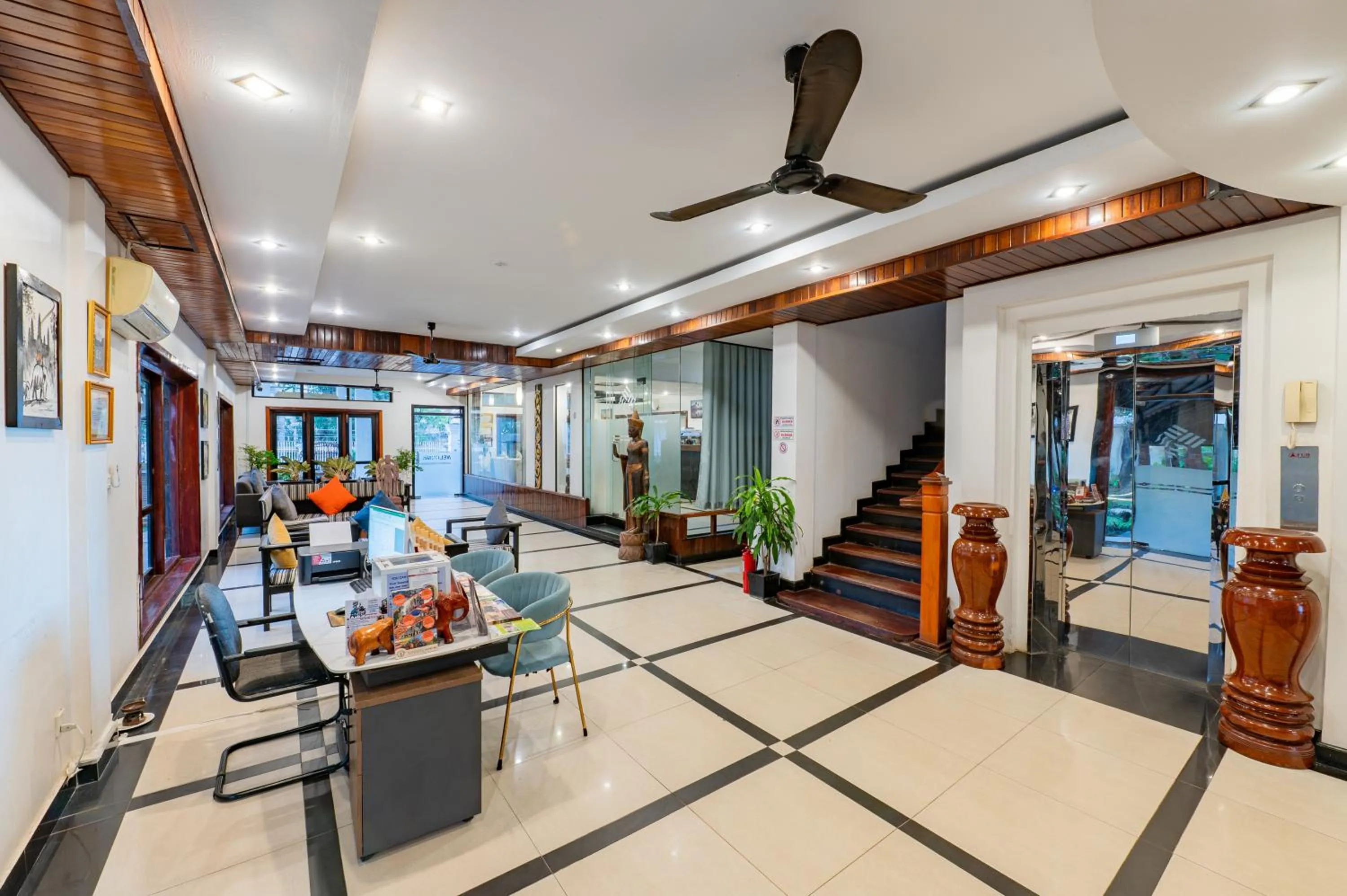 Lobby or reception in The Sanctuary Residence