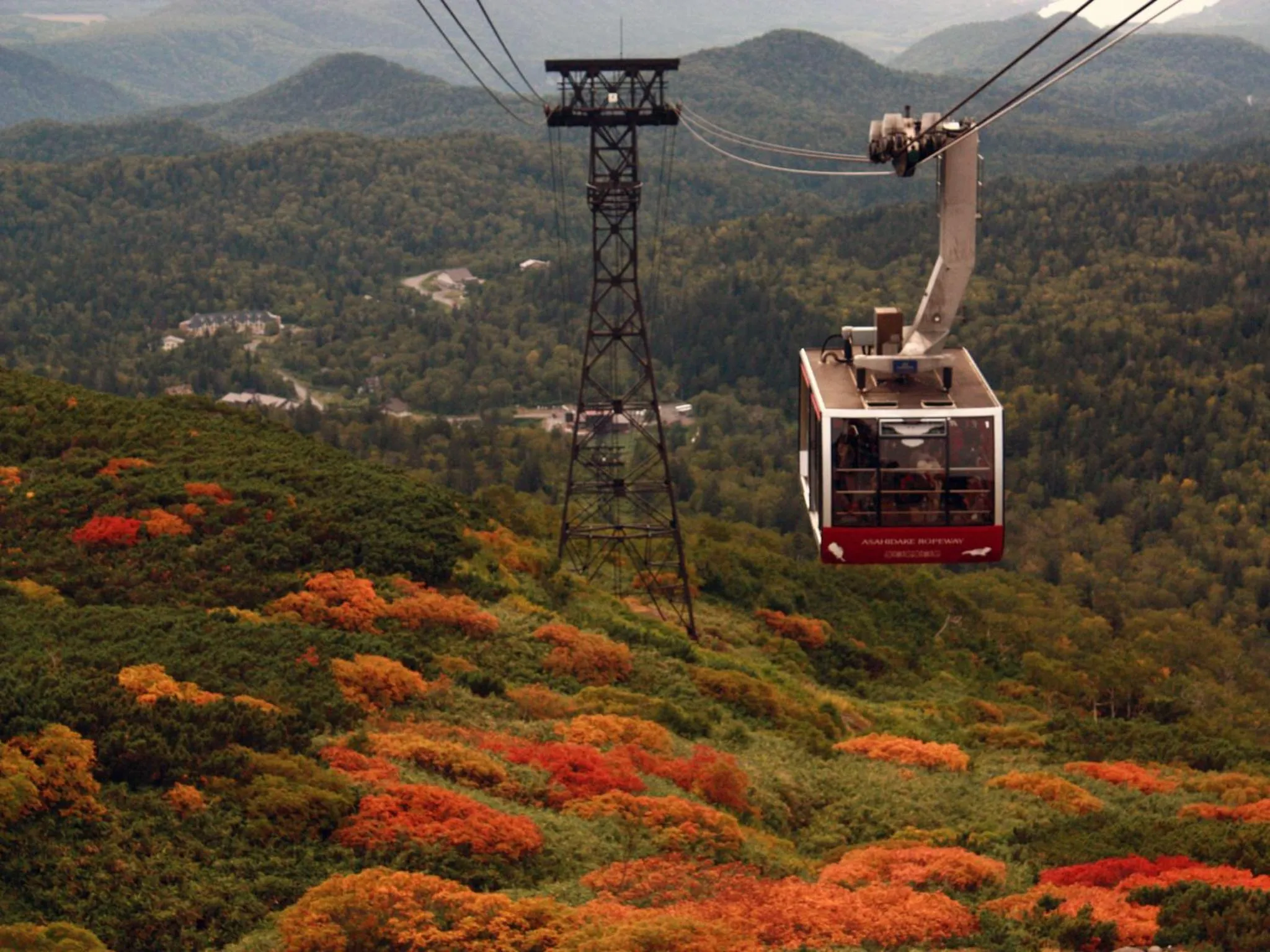 Natural landscape in Asahidake Onsen Hotel Deer Valley