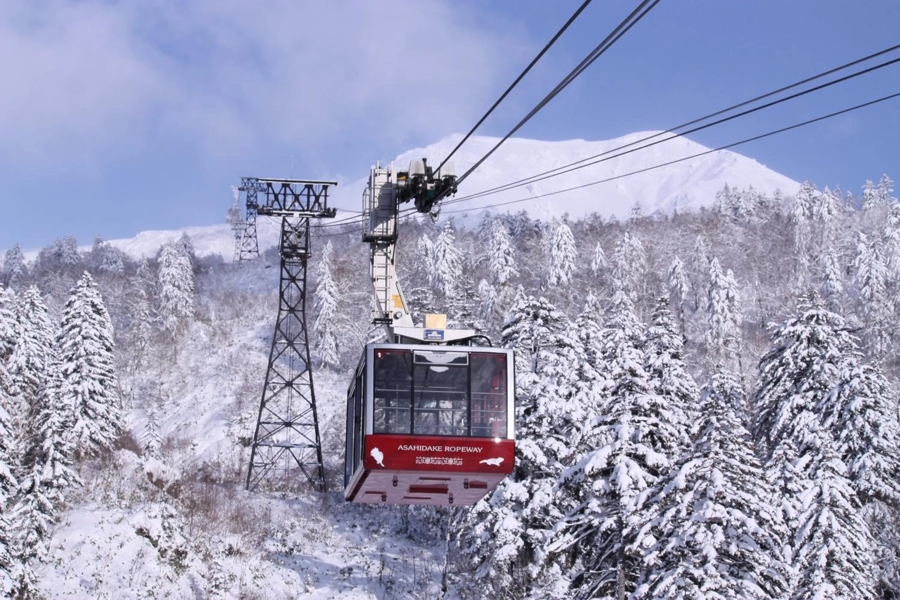 Natural landscape, Winter in Asahidake Onsen Hotel Deer Valley