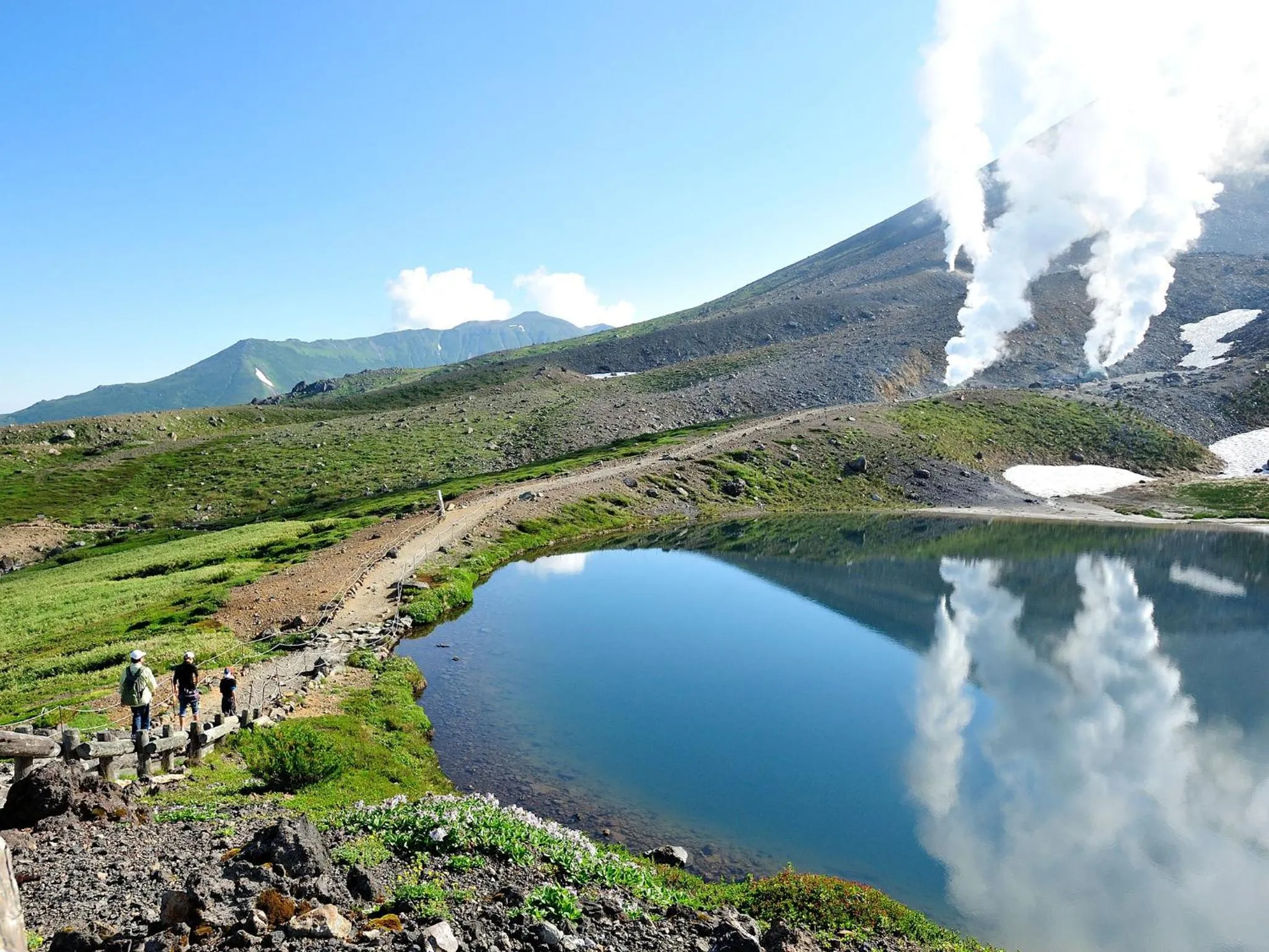 Natural Landscape in Asahidake Onsen Hotel Deer Valley