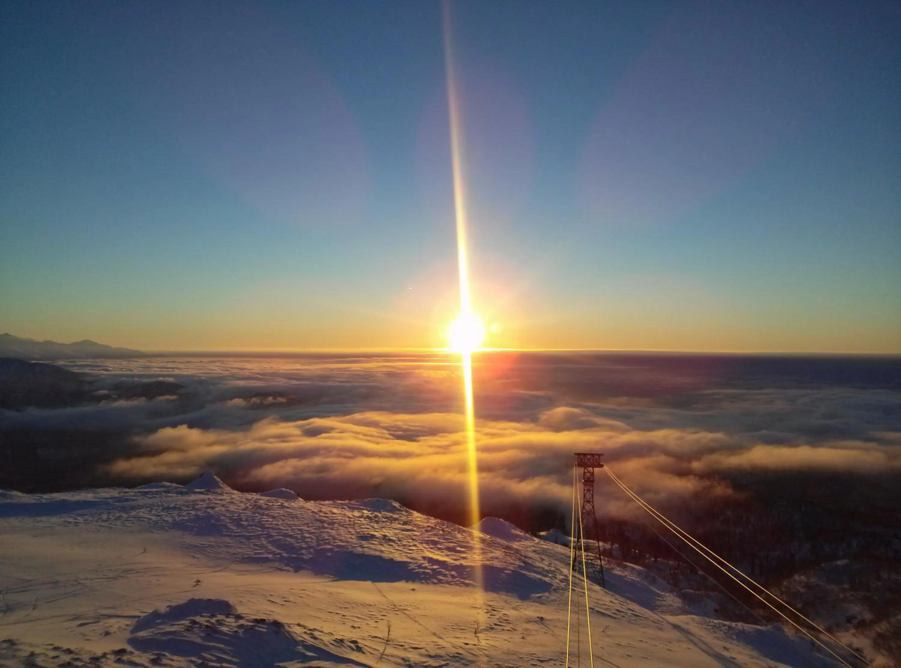 Natural landscape in Asahidake Onsen Hotel Deer Valley