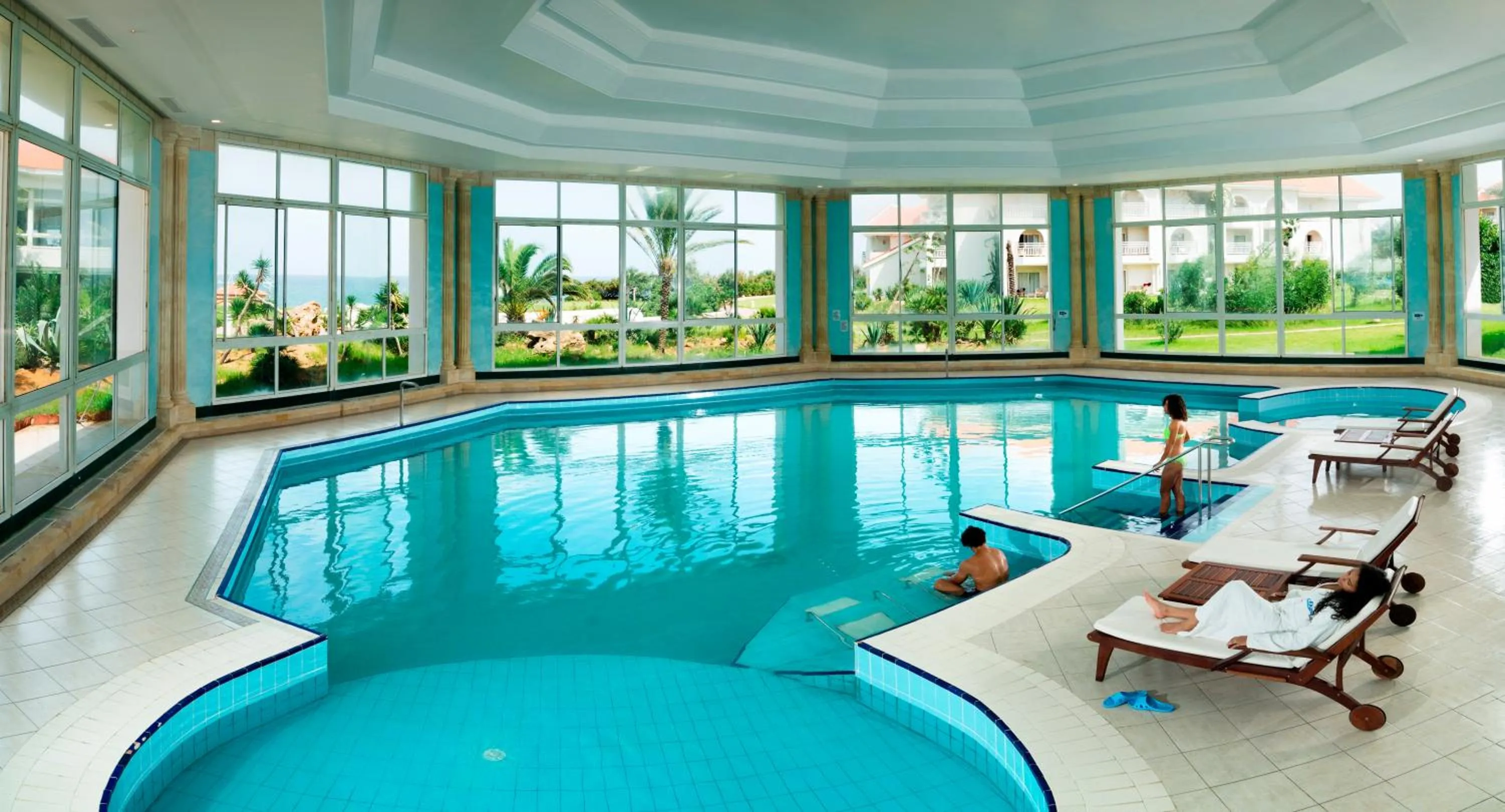 Swimming pool in Thabraca Thalasso & Diving