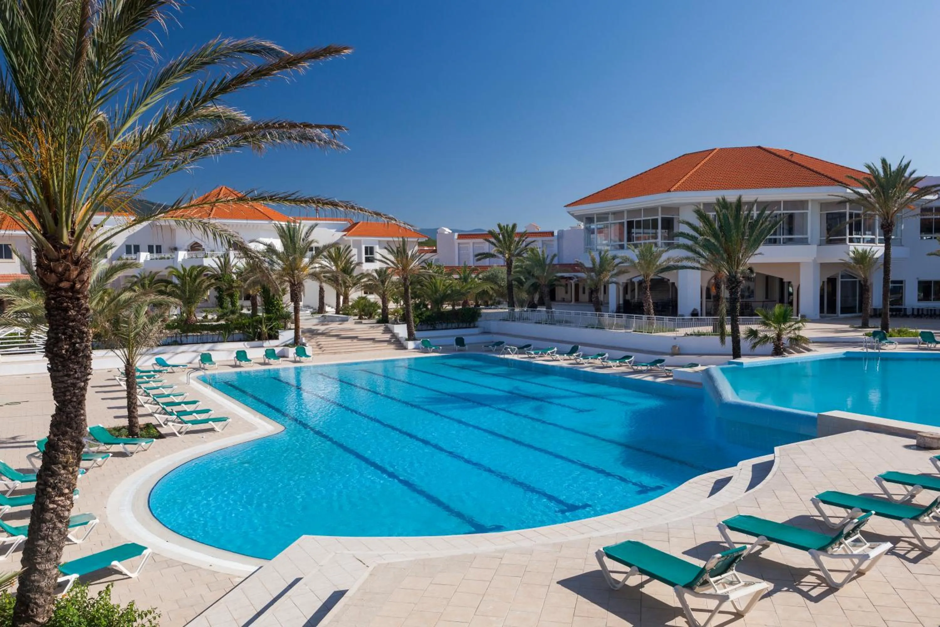 Swimming pool in Thabraca Thalasso & Diving