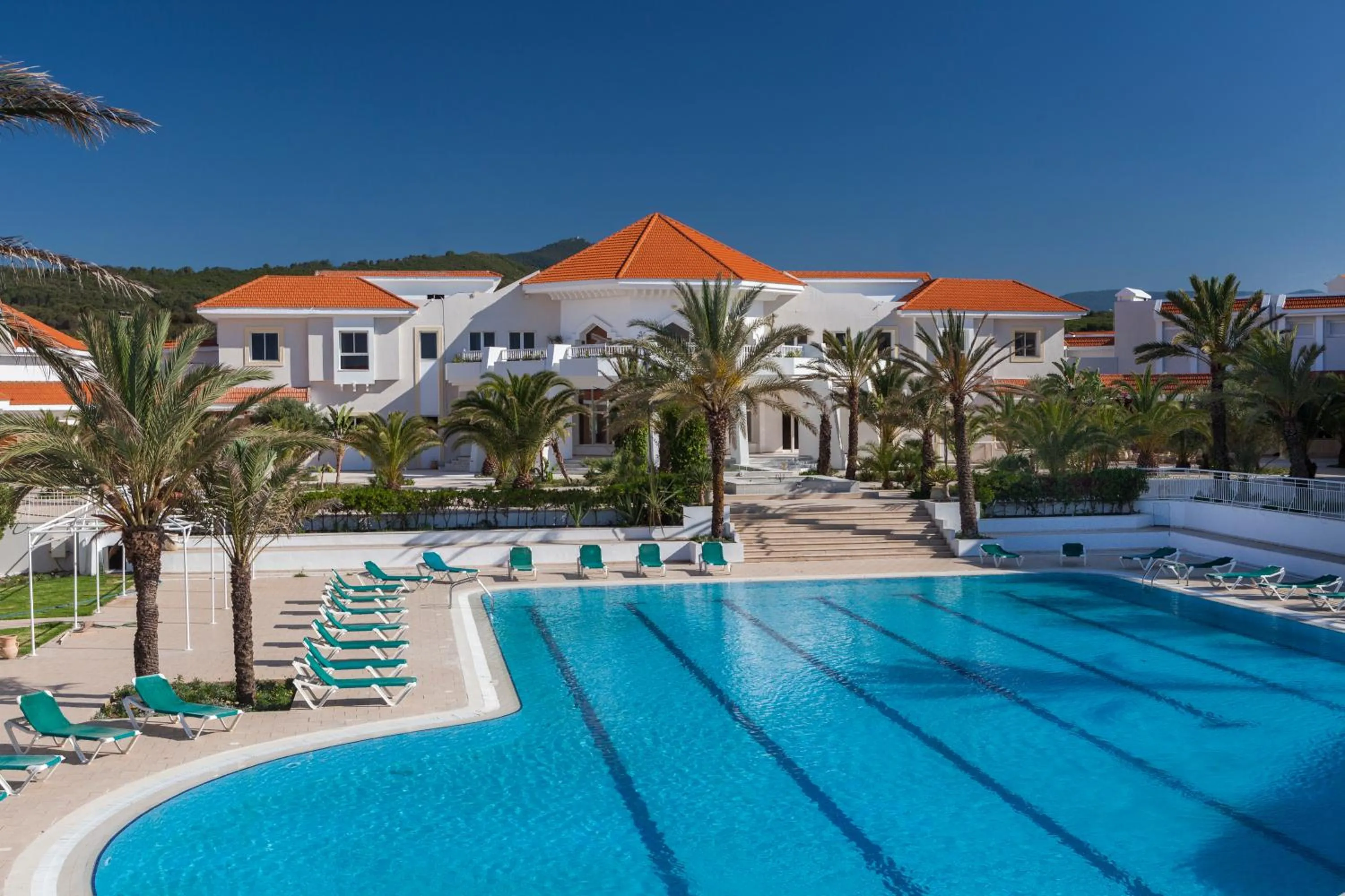 Swimming pool in Thabraca Thalasso & Diving