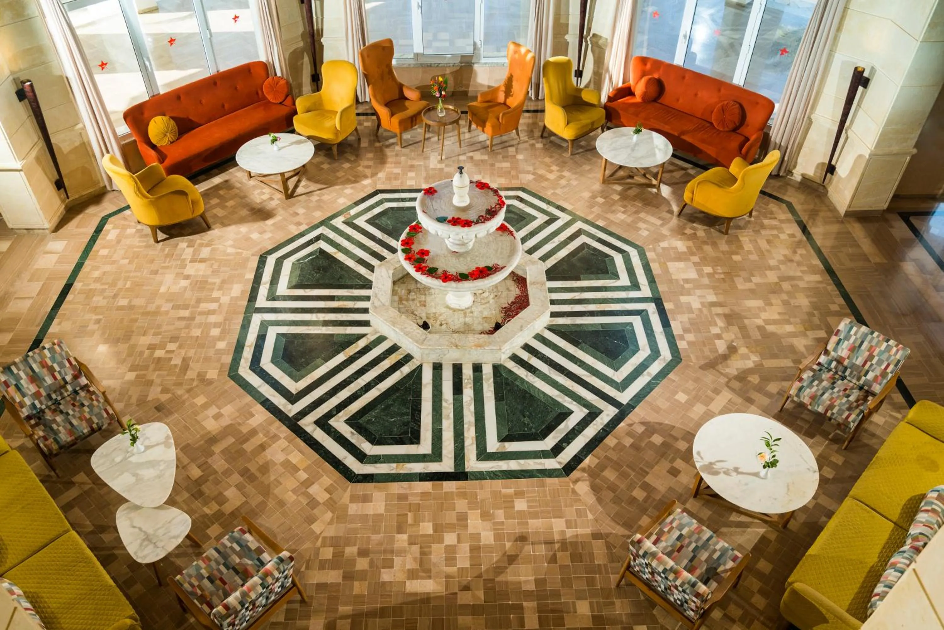 Patio in Thabraca Thalasso & Diving