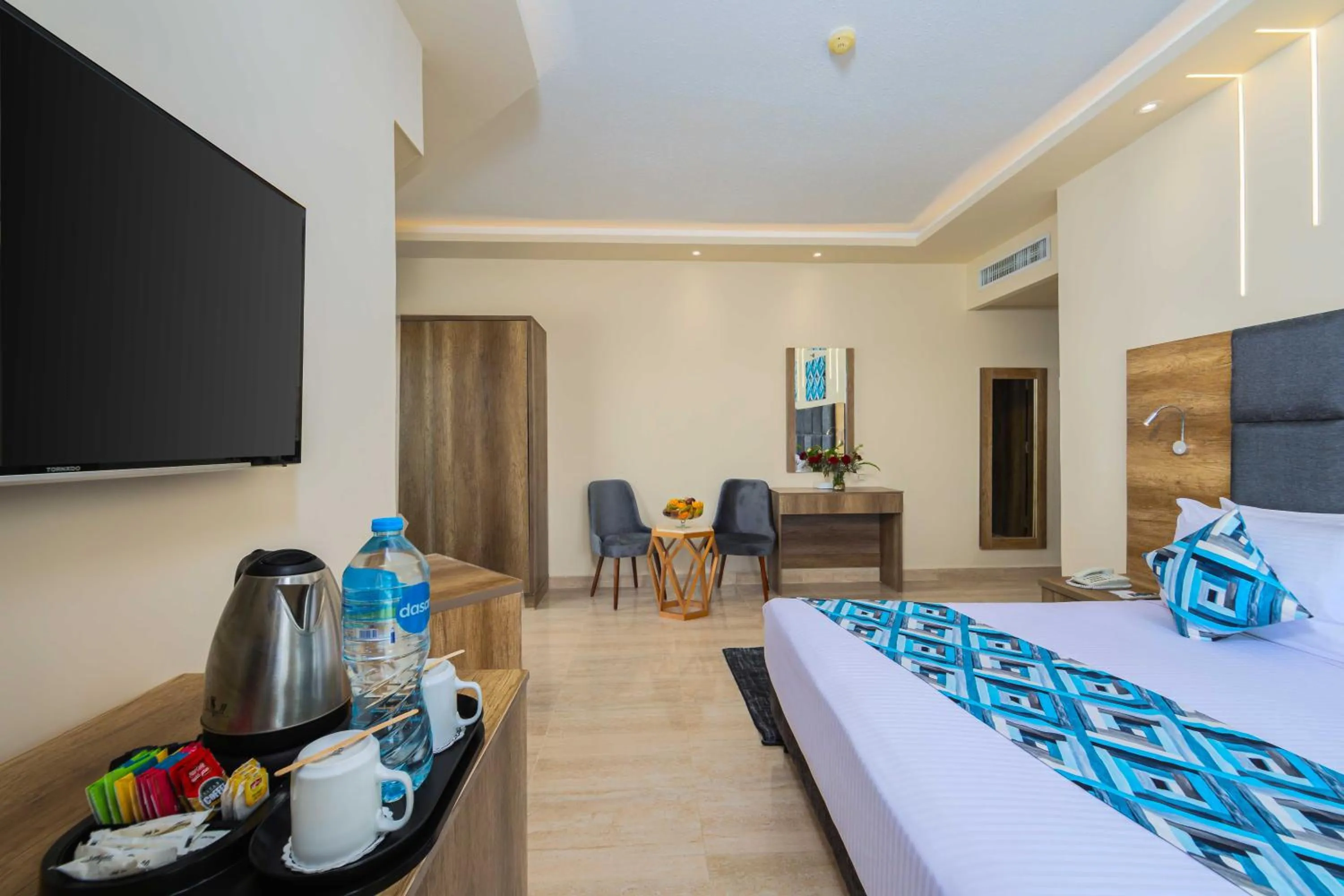 Bedroom, Bed in Seagull Beach Resort - Families and Couples Only