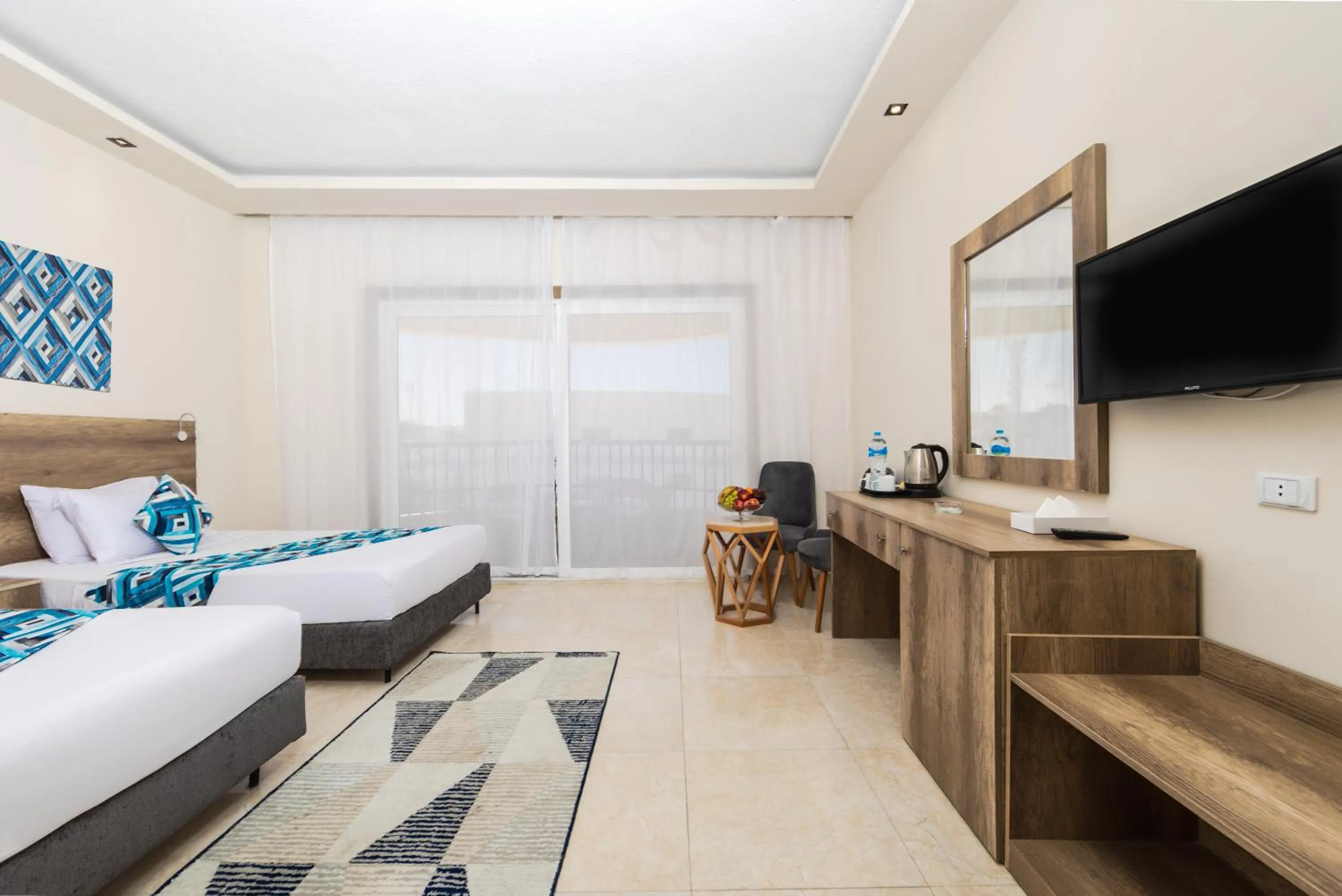 Bedroom, Bed in Seagull Beach Resort - Families and Couples Only