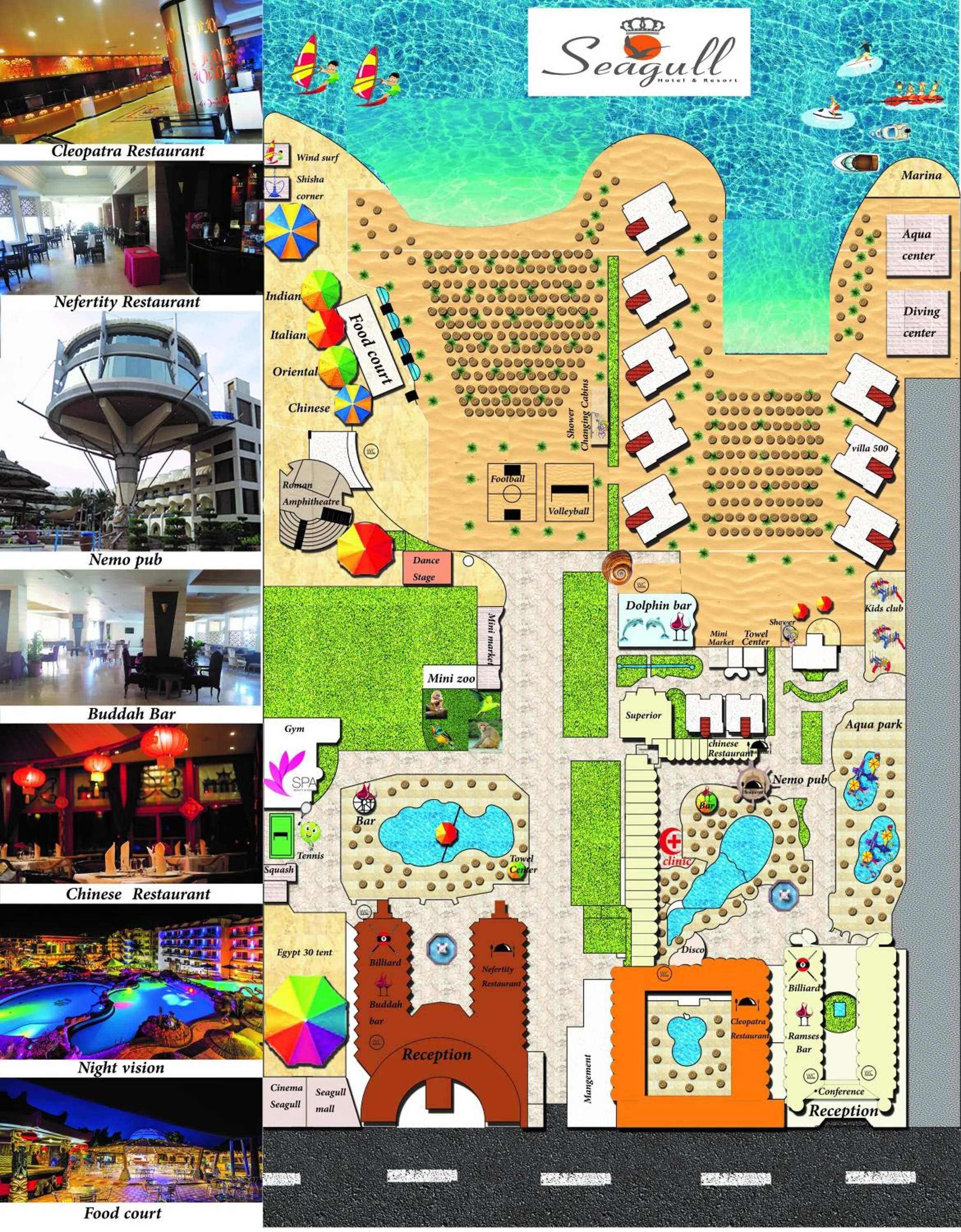 Property building in Seagull Beach Resort - Families and Couples Only