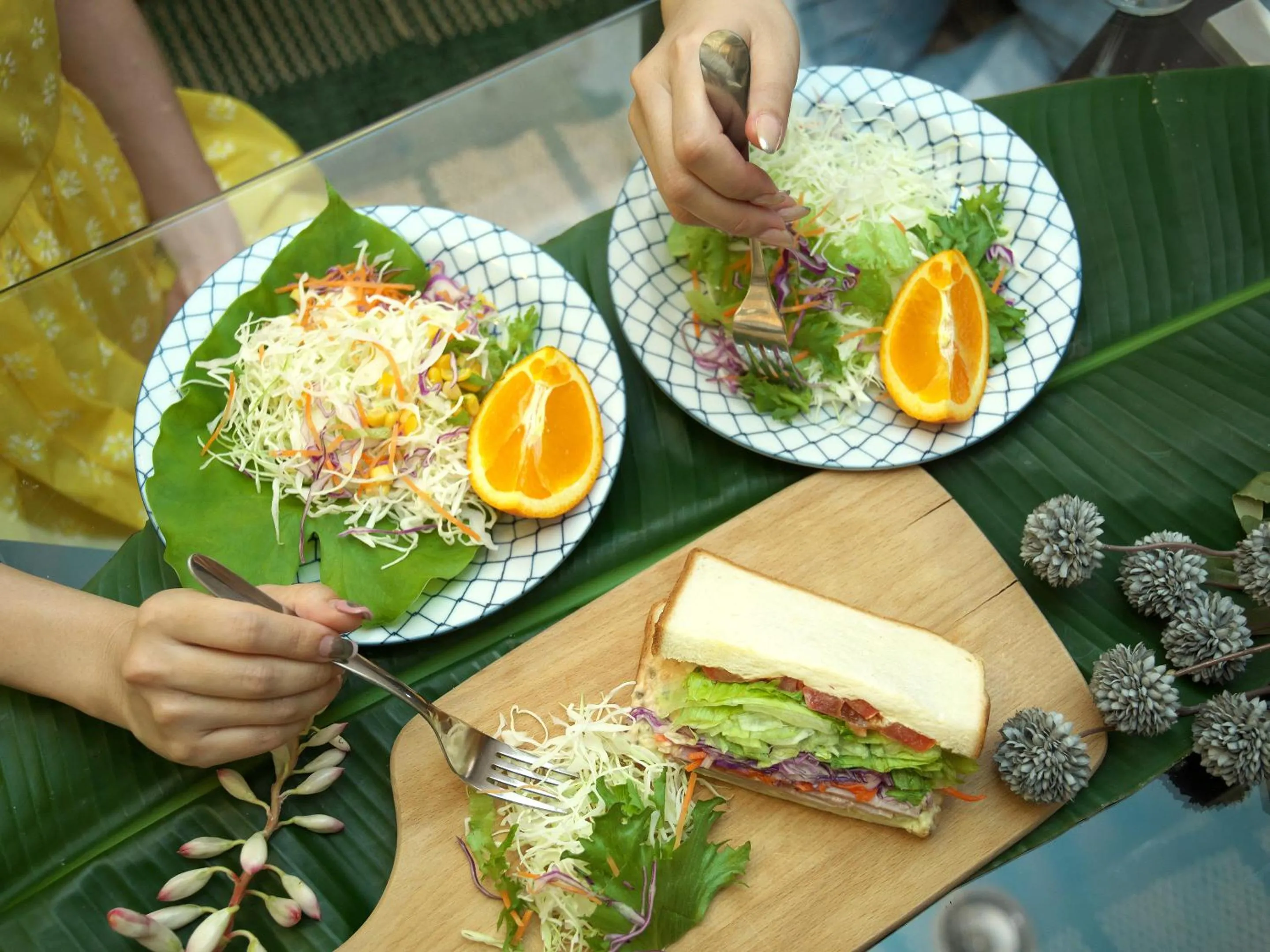 Meals in Ocean Villa Tin Gala