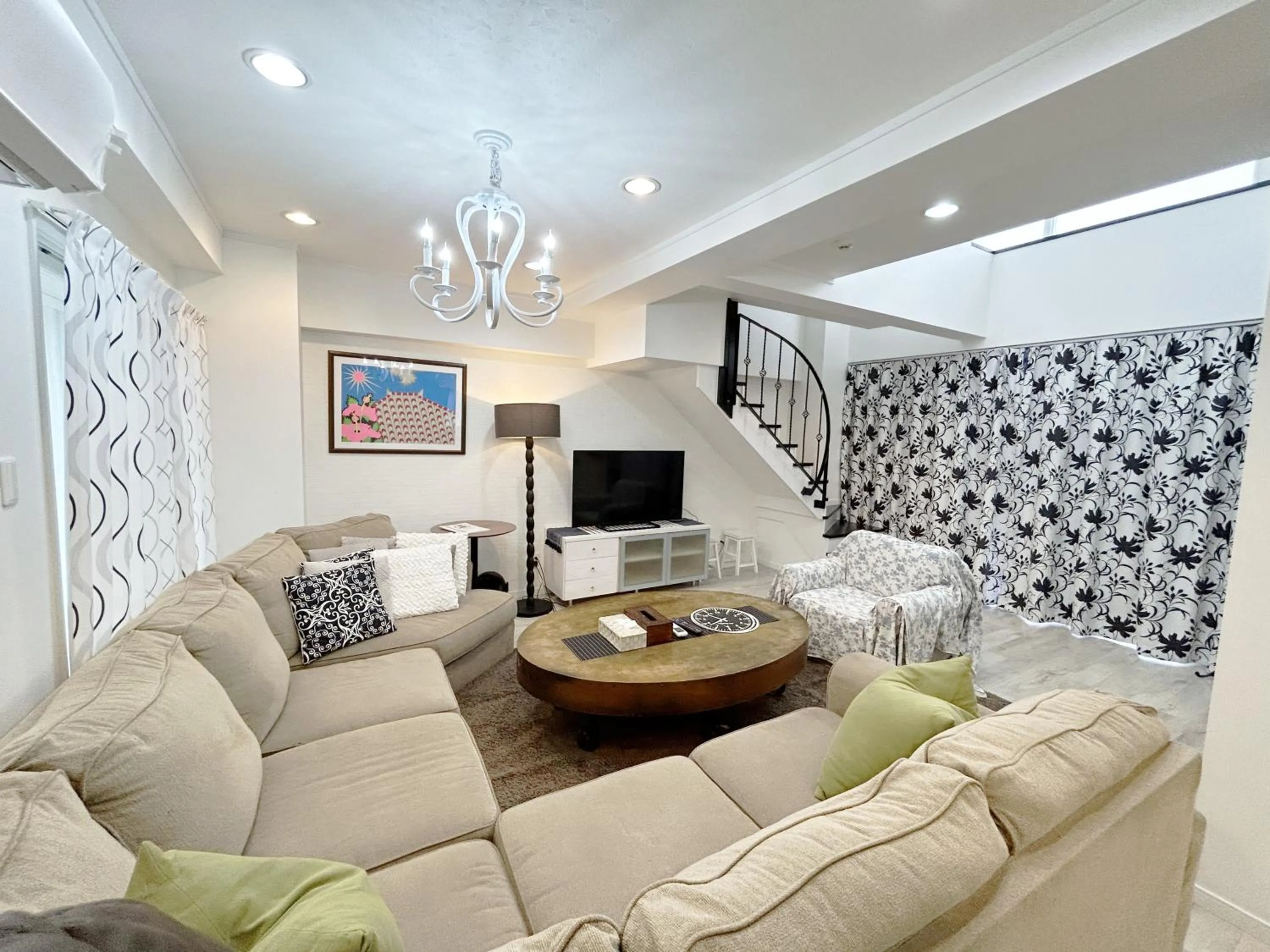 Living room in Ocean Villa Tin Gala