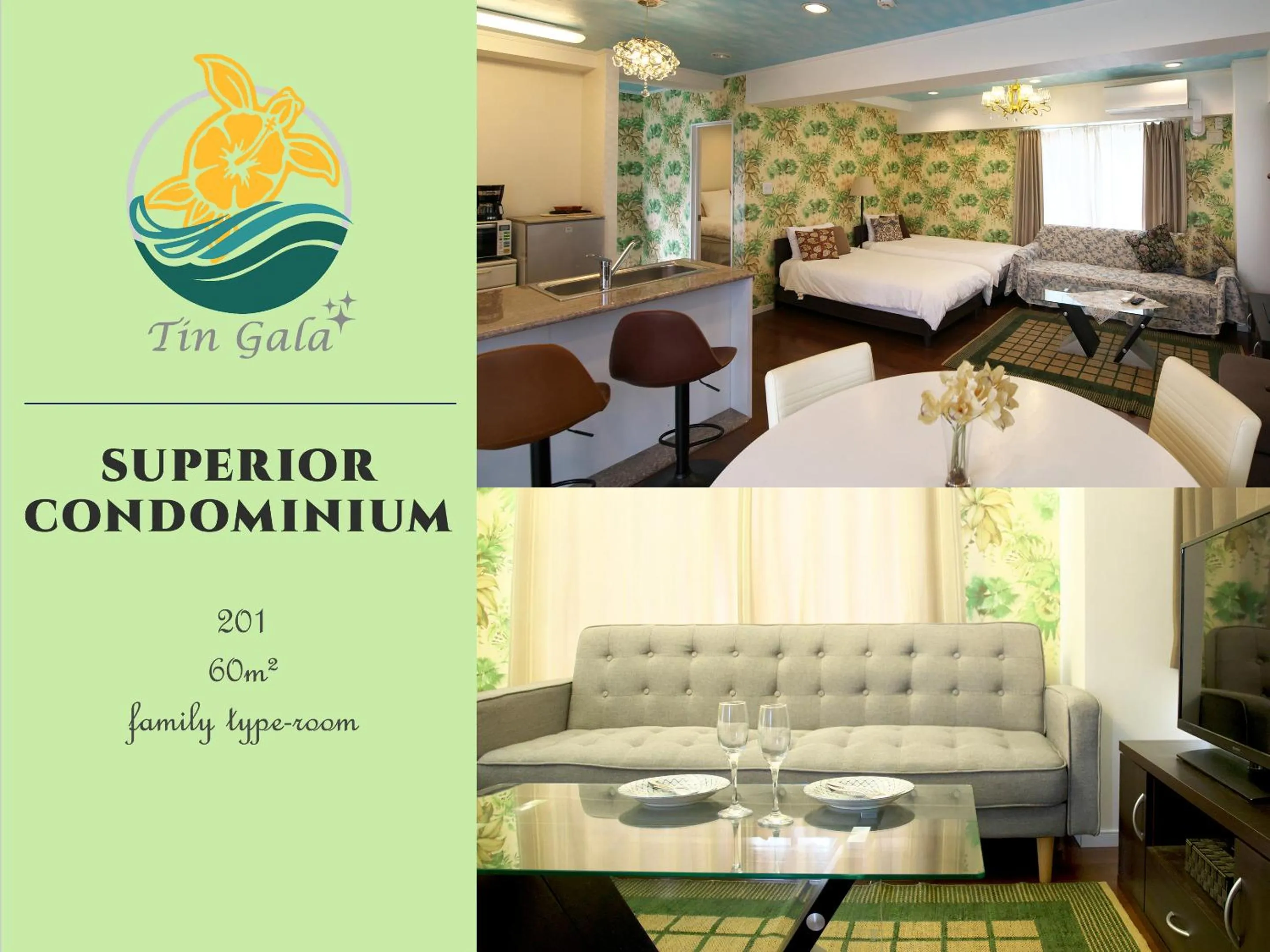 On site in Ocean Villa Tin Gala