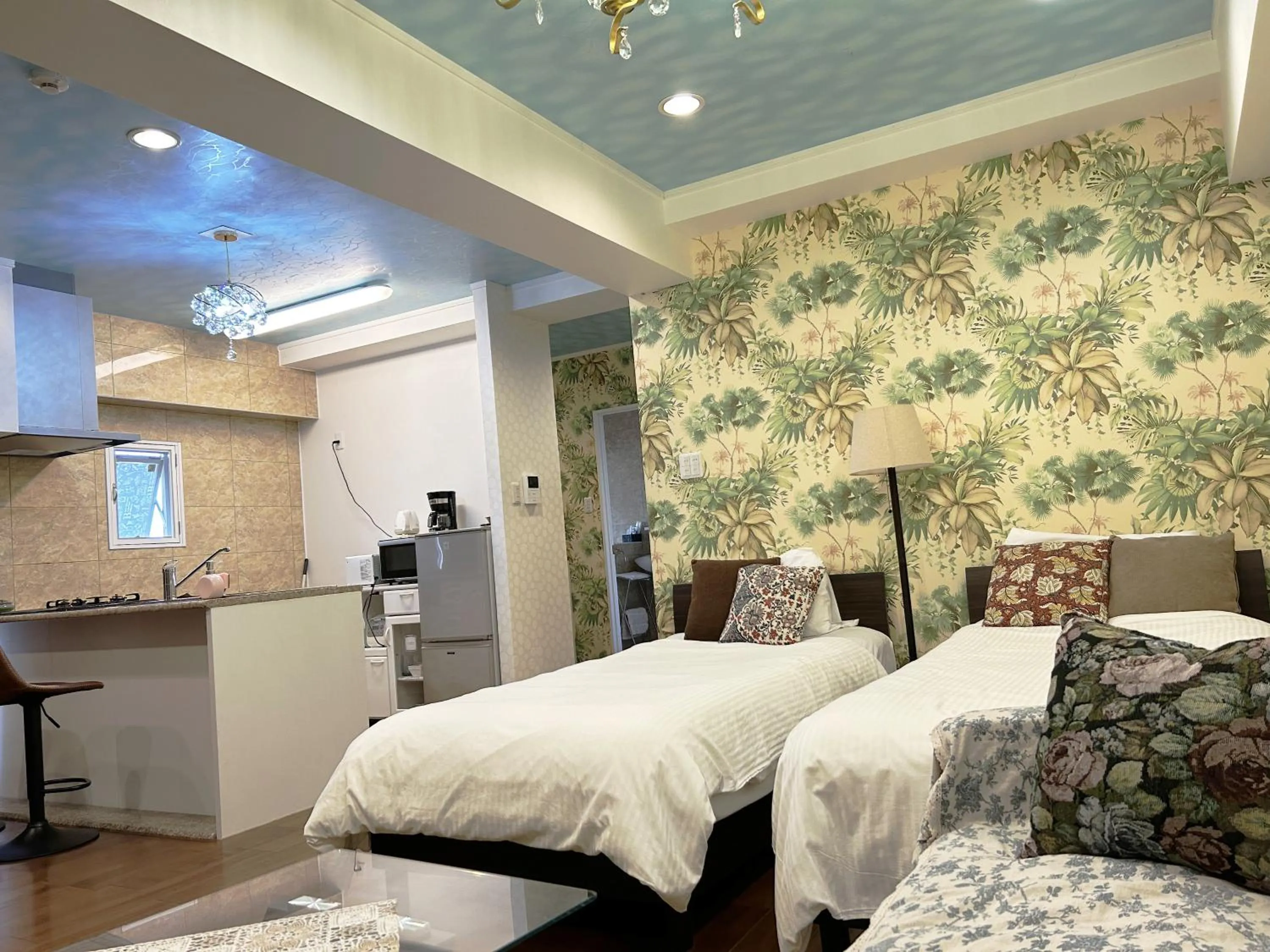 Bedroom, Bed in Ocean Villa Tin Gala