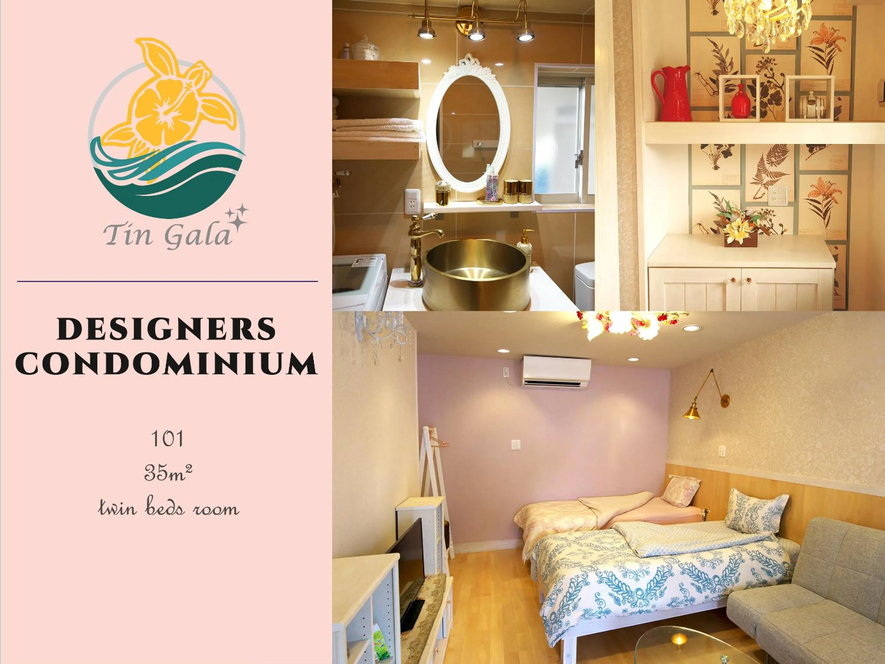 On site in Ocean Villa Tin Gala