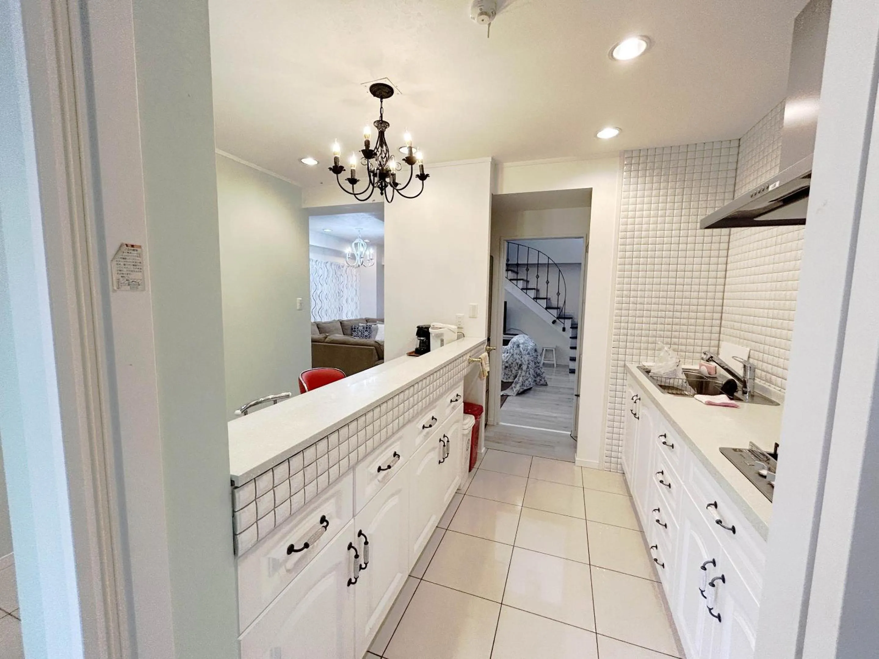 kitchen in Ocean Villa Tin Gala