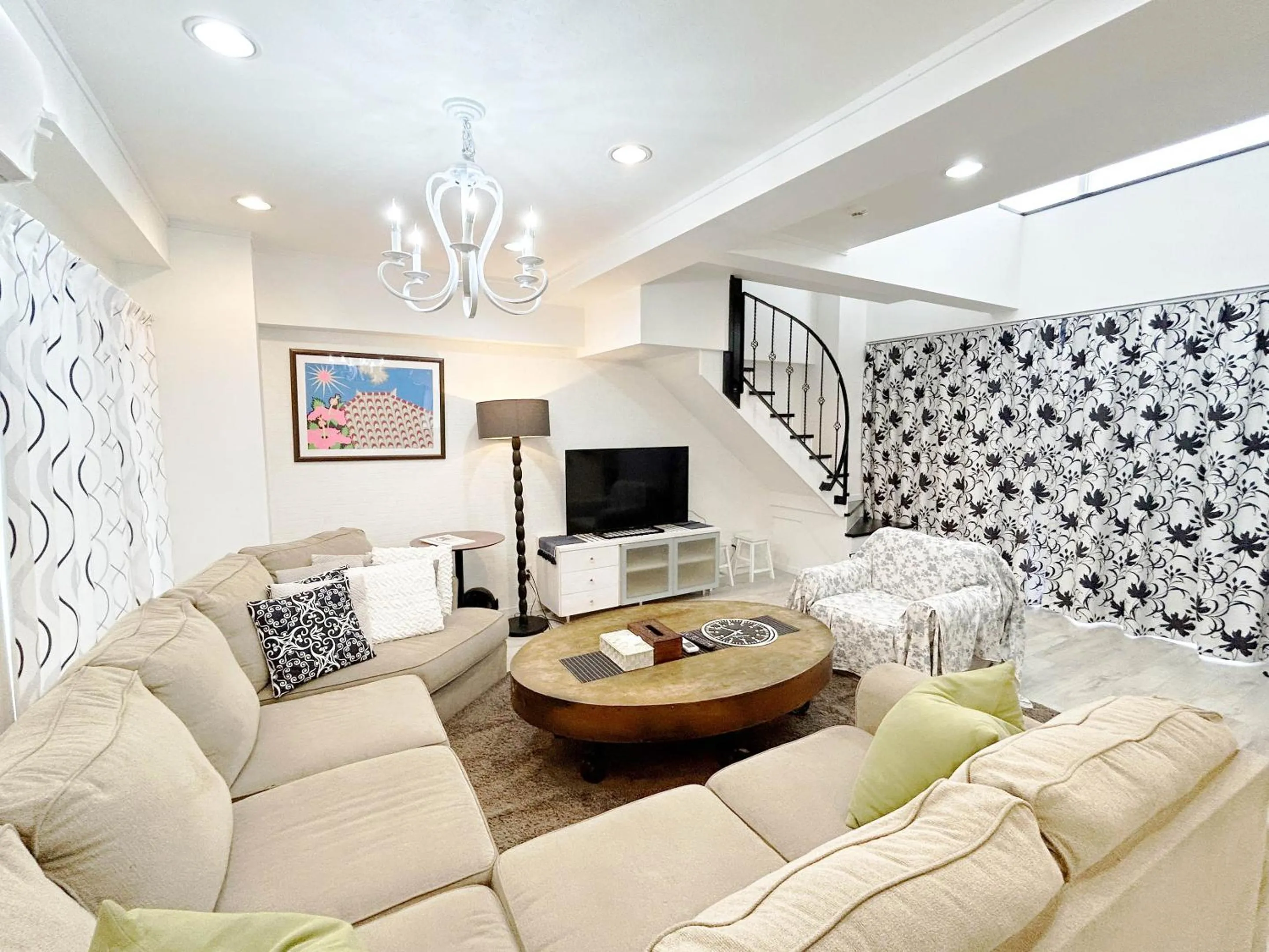 Living room in Ocean Villa Tin Gala