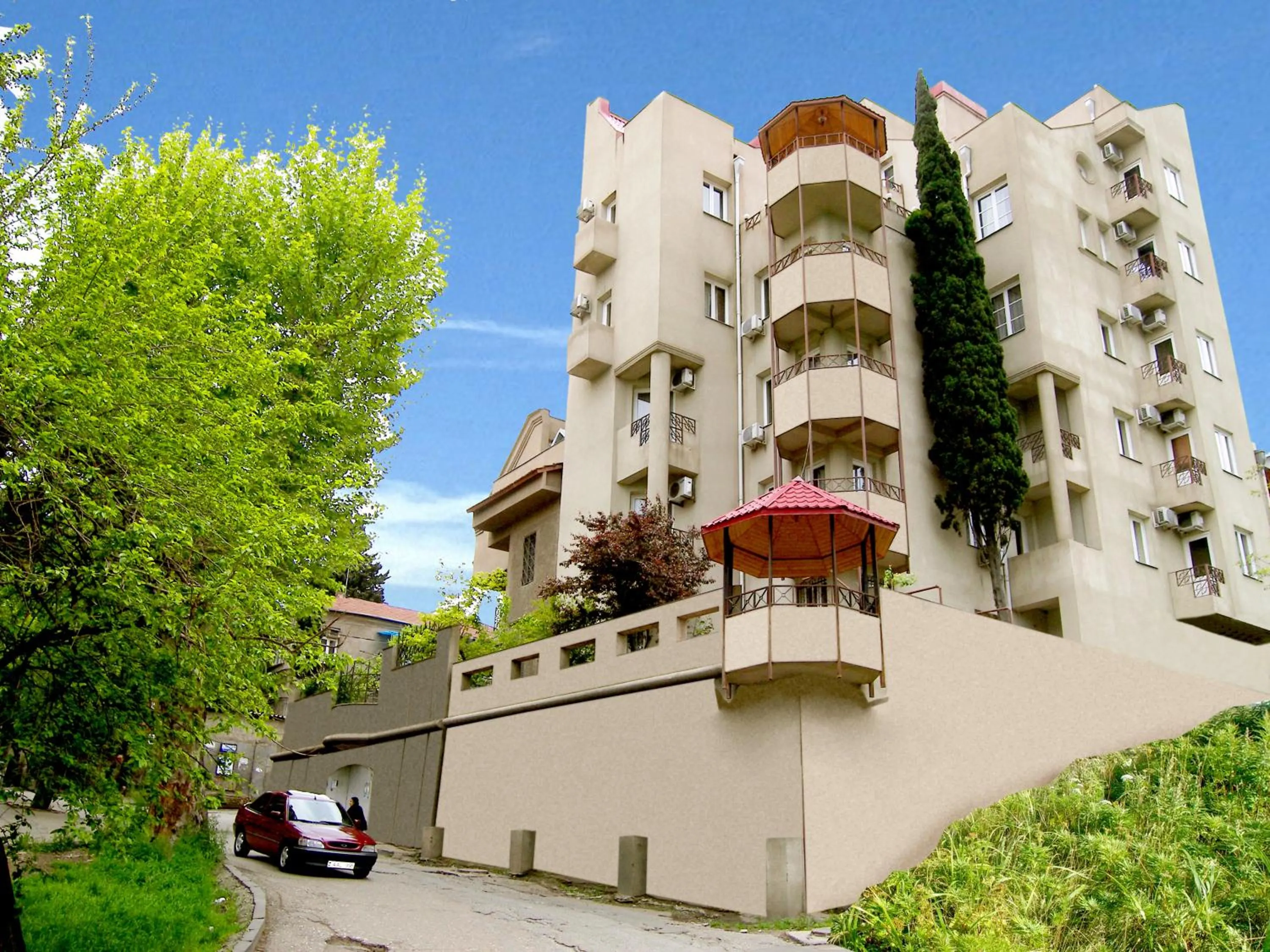 Property building in Iliani Hotel