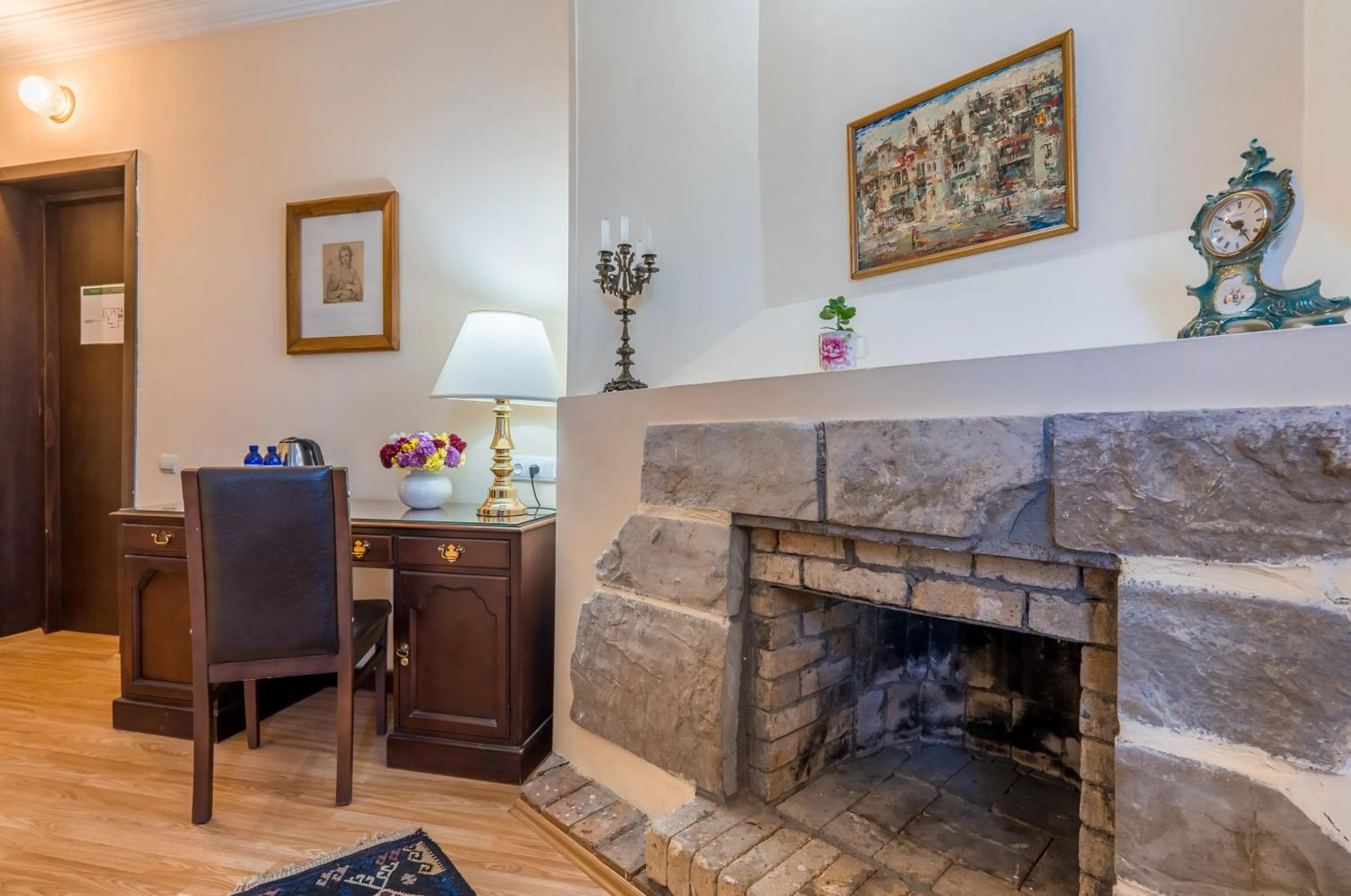 Living room in Iliani Hotel