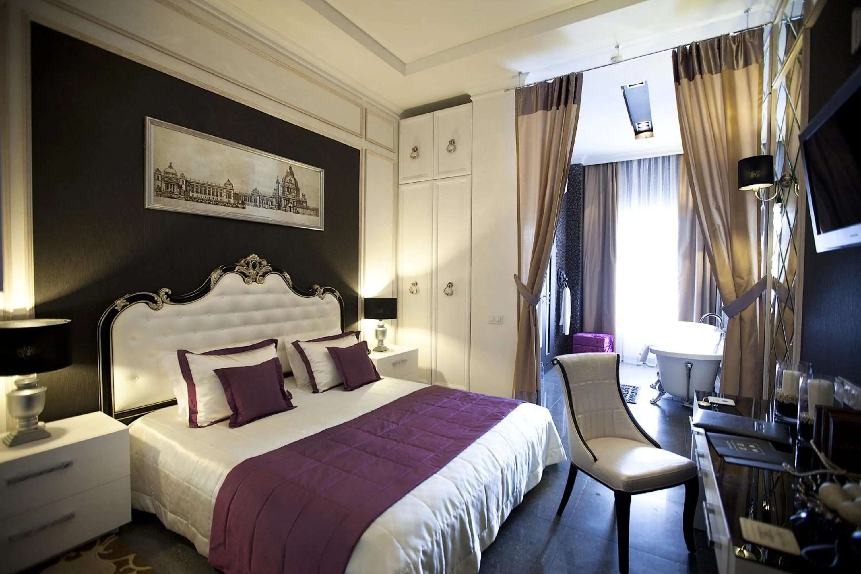 Photo of the whole room, Bed in Mirax Boutique Hotel