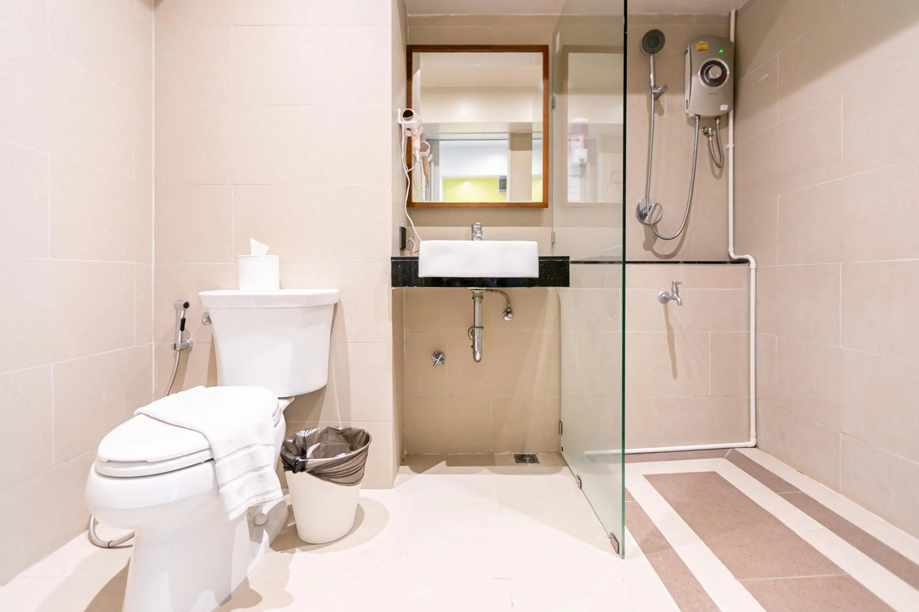 Bathroom in A Room Bangkok Sathorn