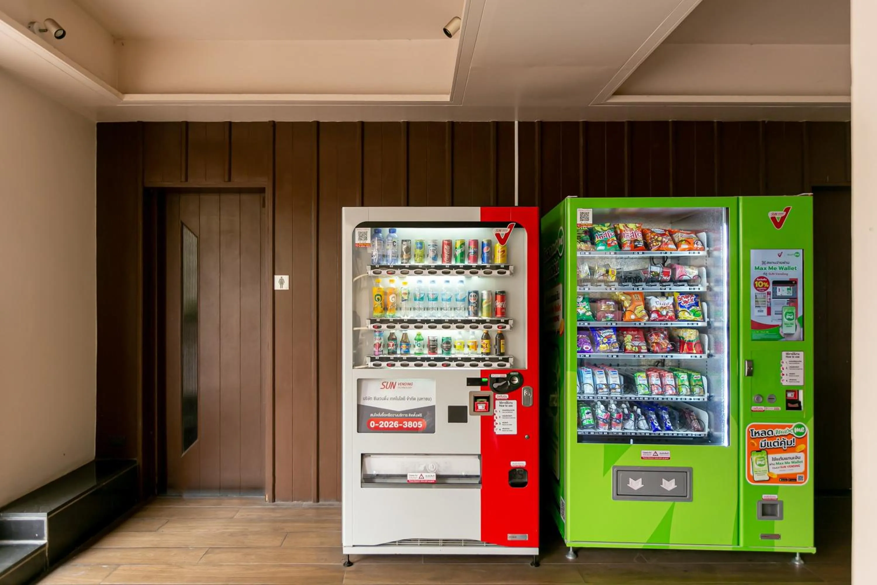 vending machine in A Room Bangkok Sathorn
