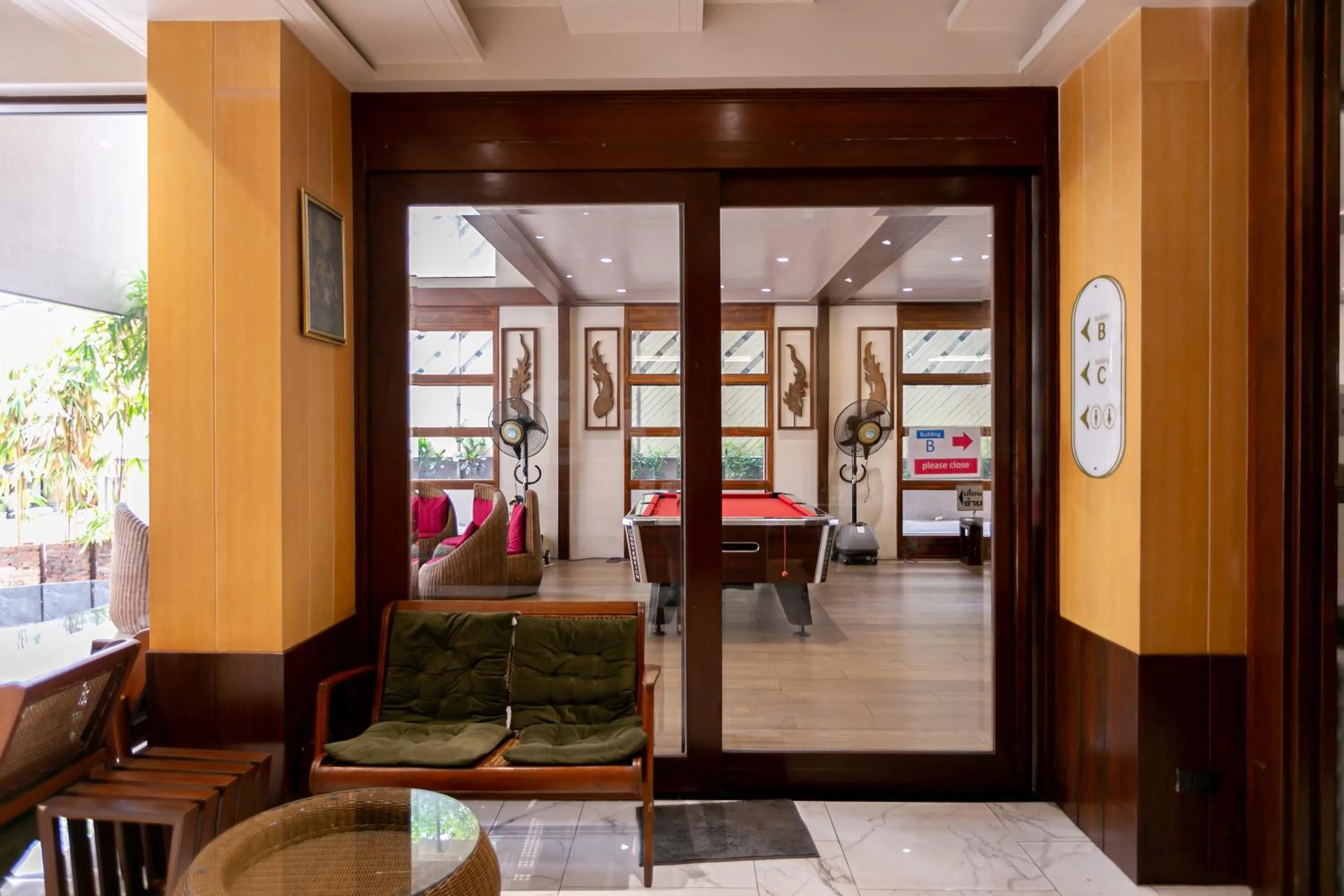 Dining area in A Room Bangkok Sathorn