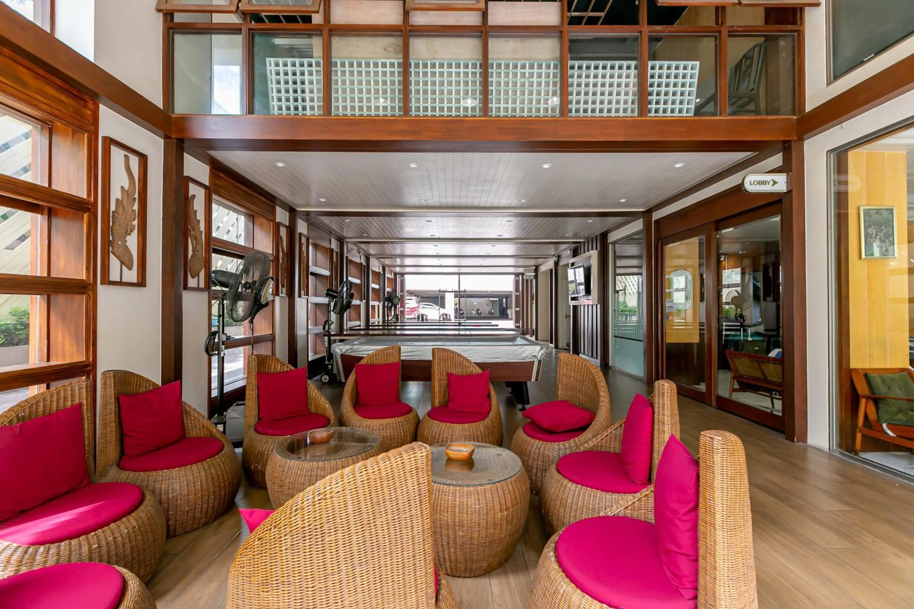 Dining area in A Room Bangkok Sathorn