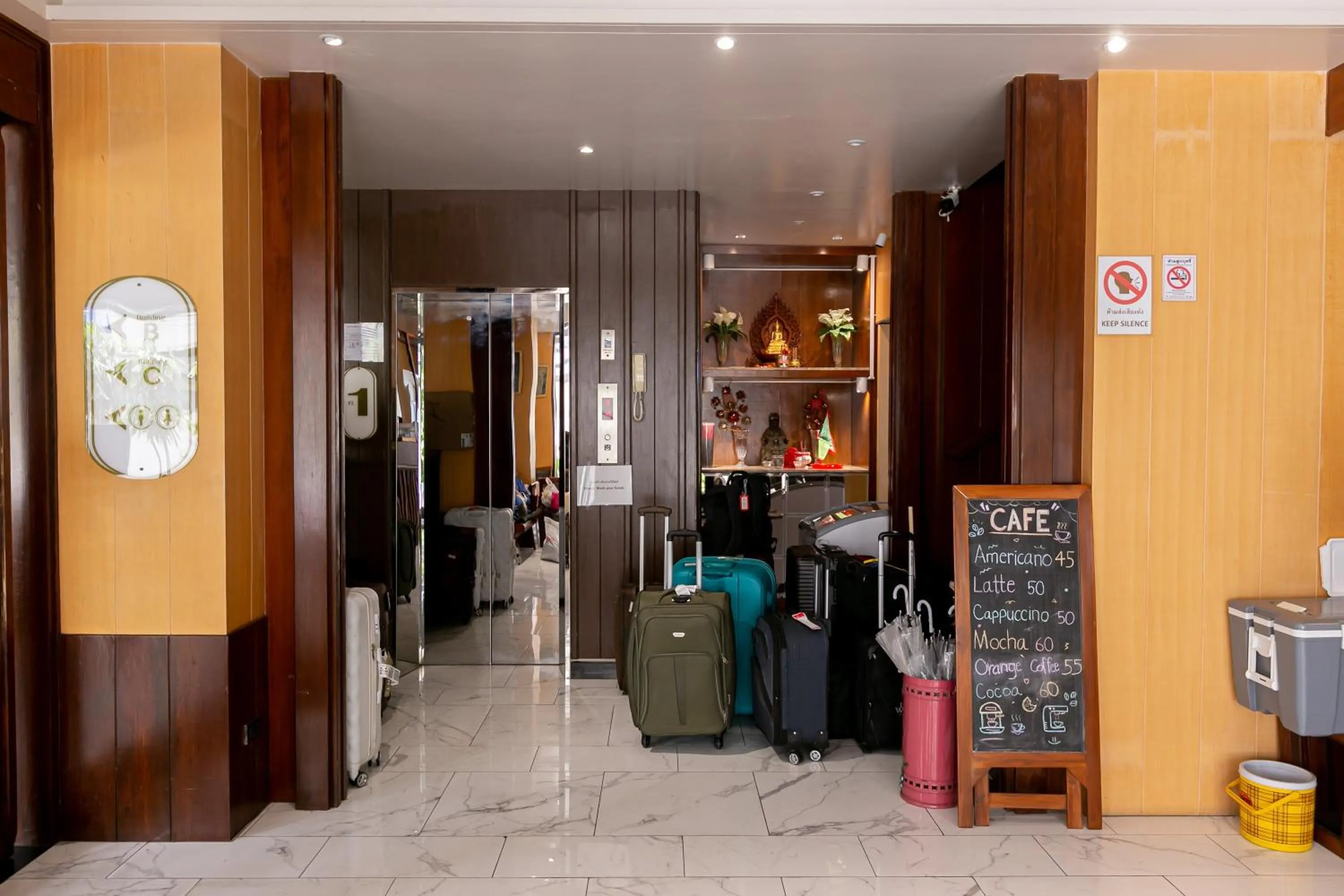 Lobby or reception in A Room Bangkok Sathorn