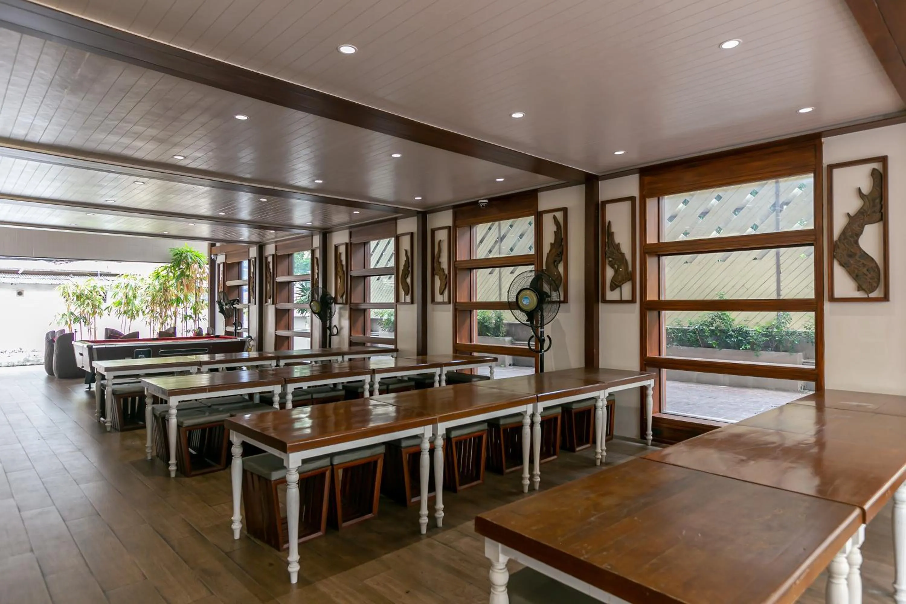 Dining area in A Room Bangkok Sathorn