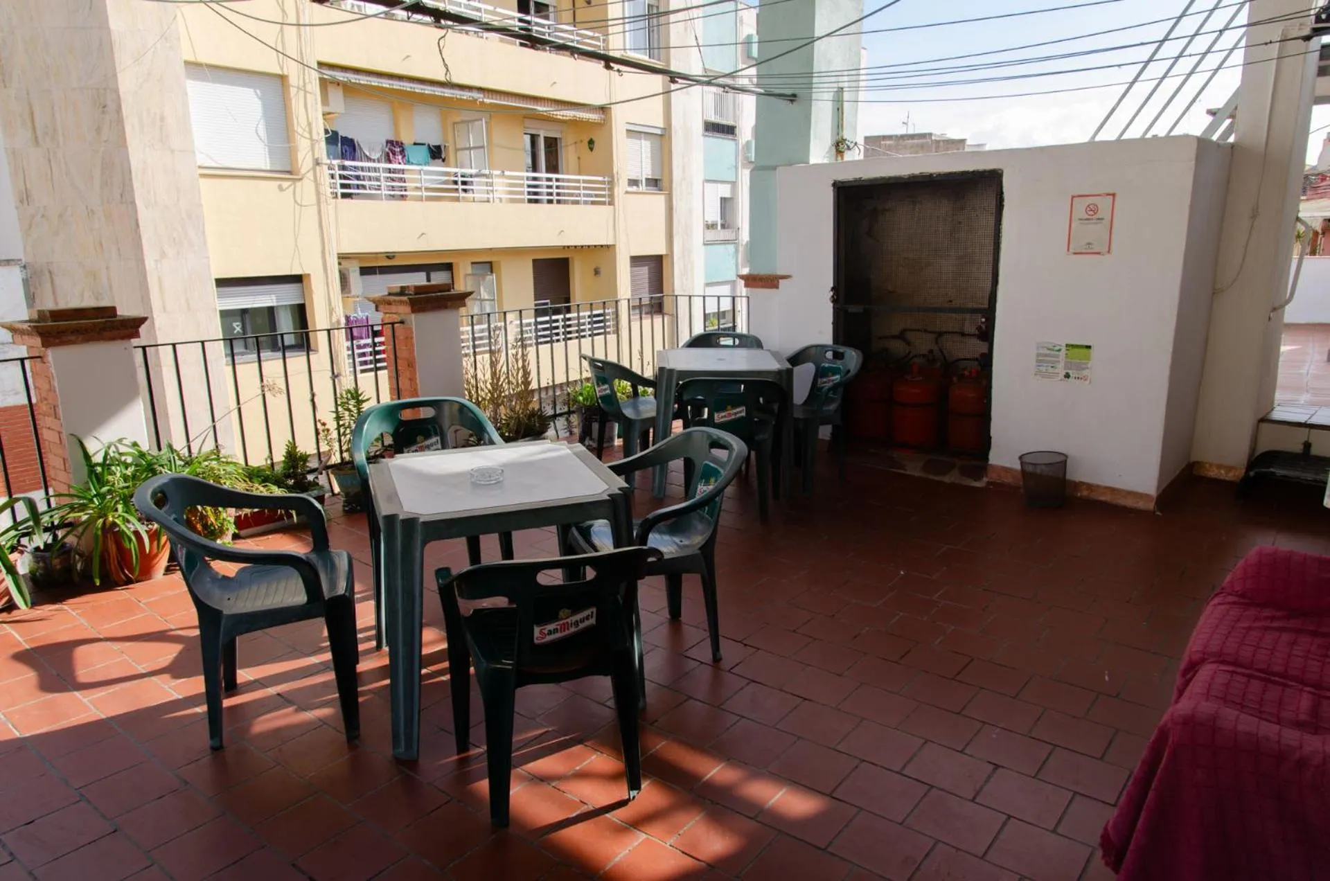 Balcony/Terrace in Hospedaje Lisboa Algeciras P Ca 0214 y A Ca 0232