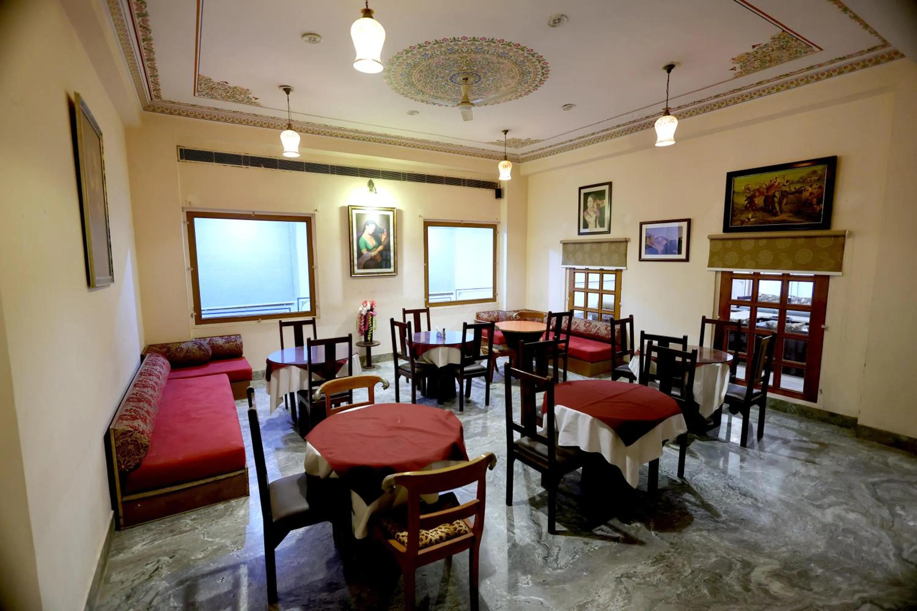 sunbed in Satyam Palace Resort