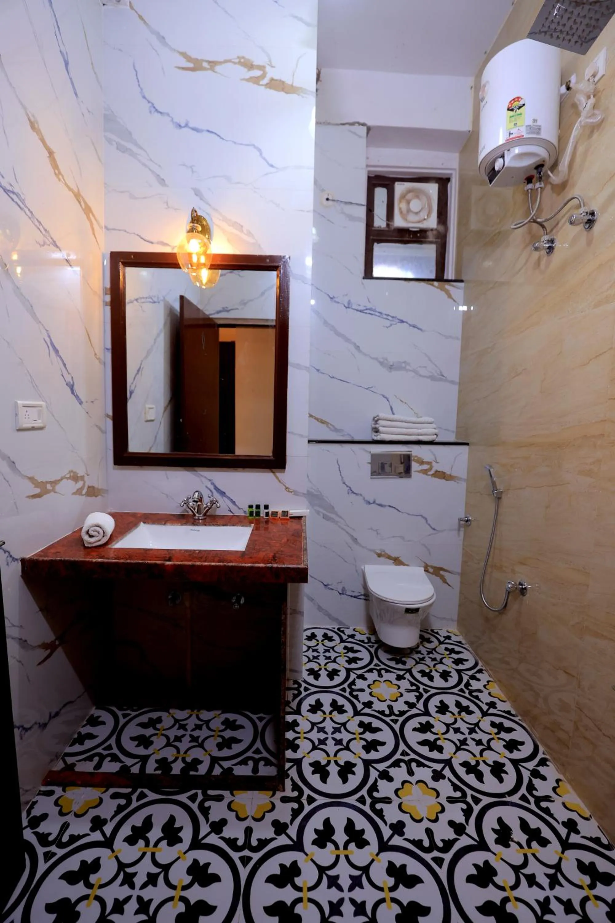 Bathroom in Satyam Palace Resort