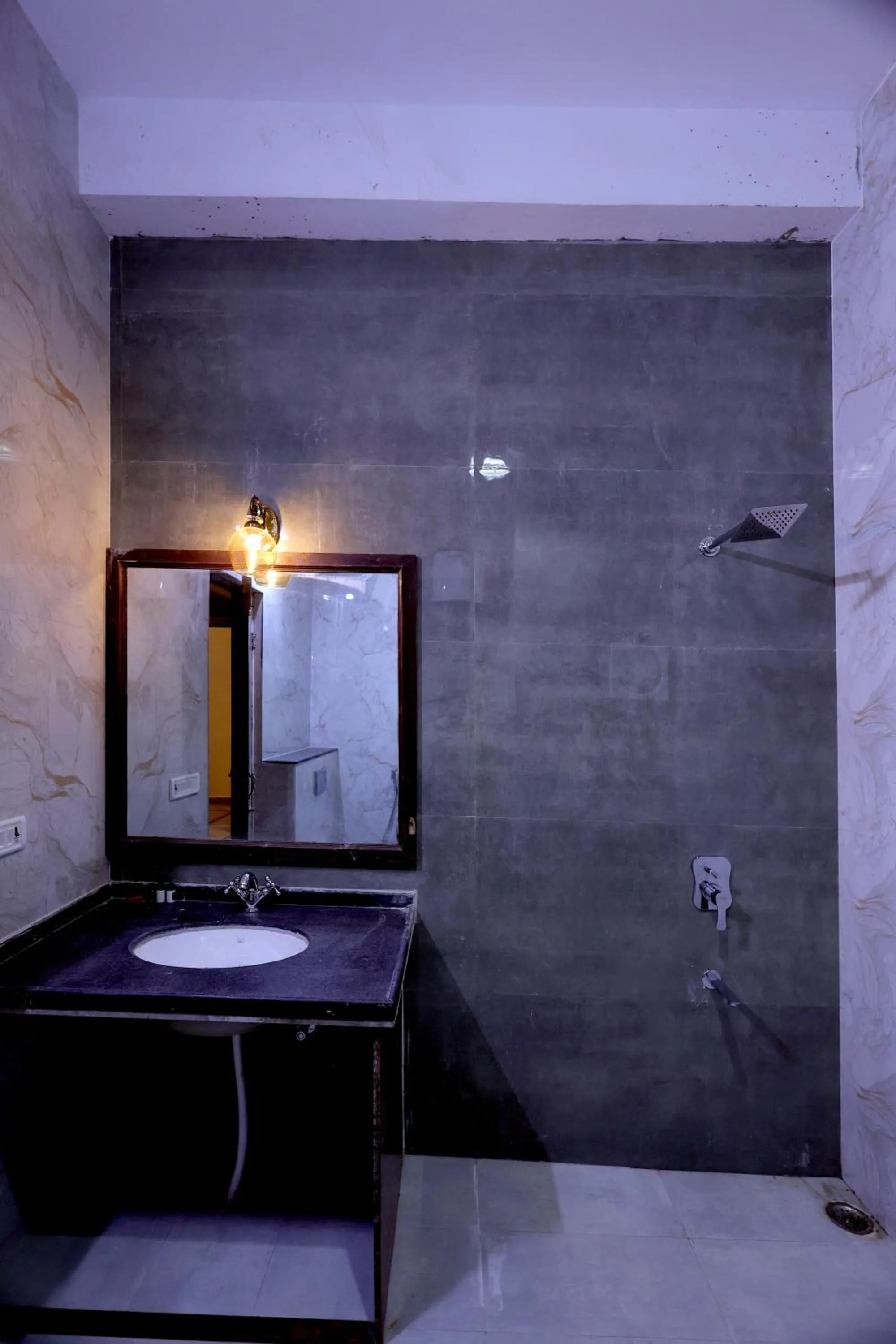 Bed in Satyam Palace Resort