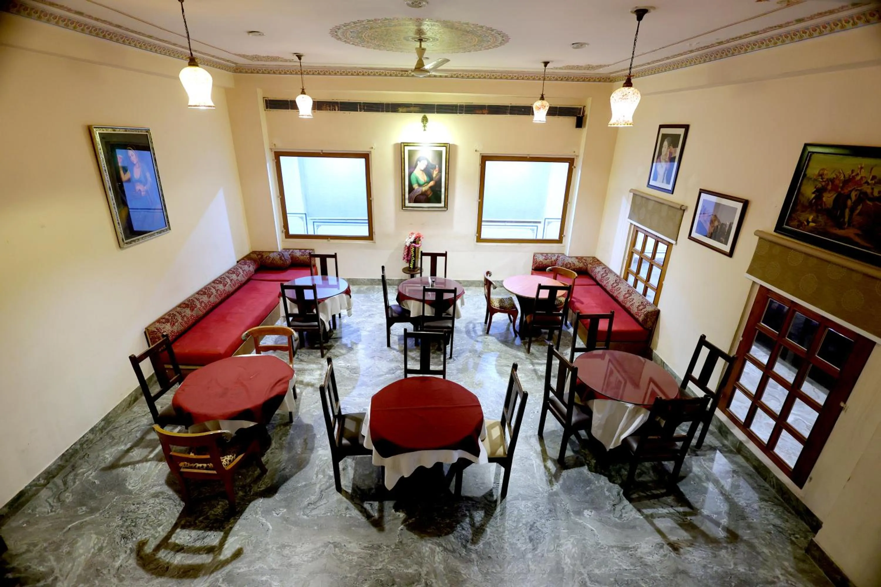 sunbed in Satyam Palace Resort