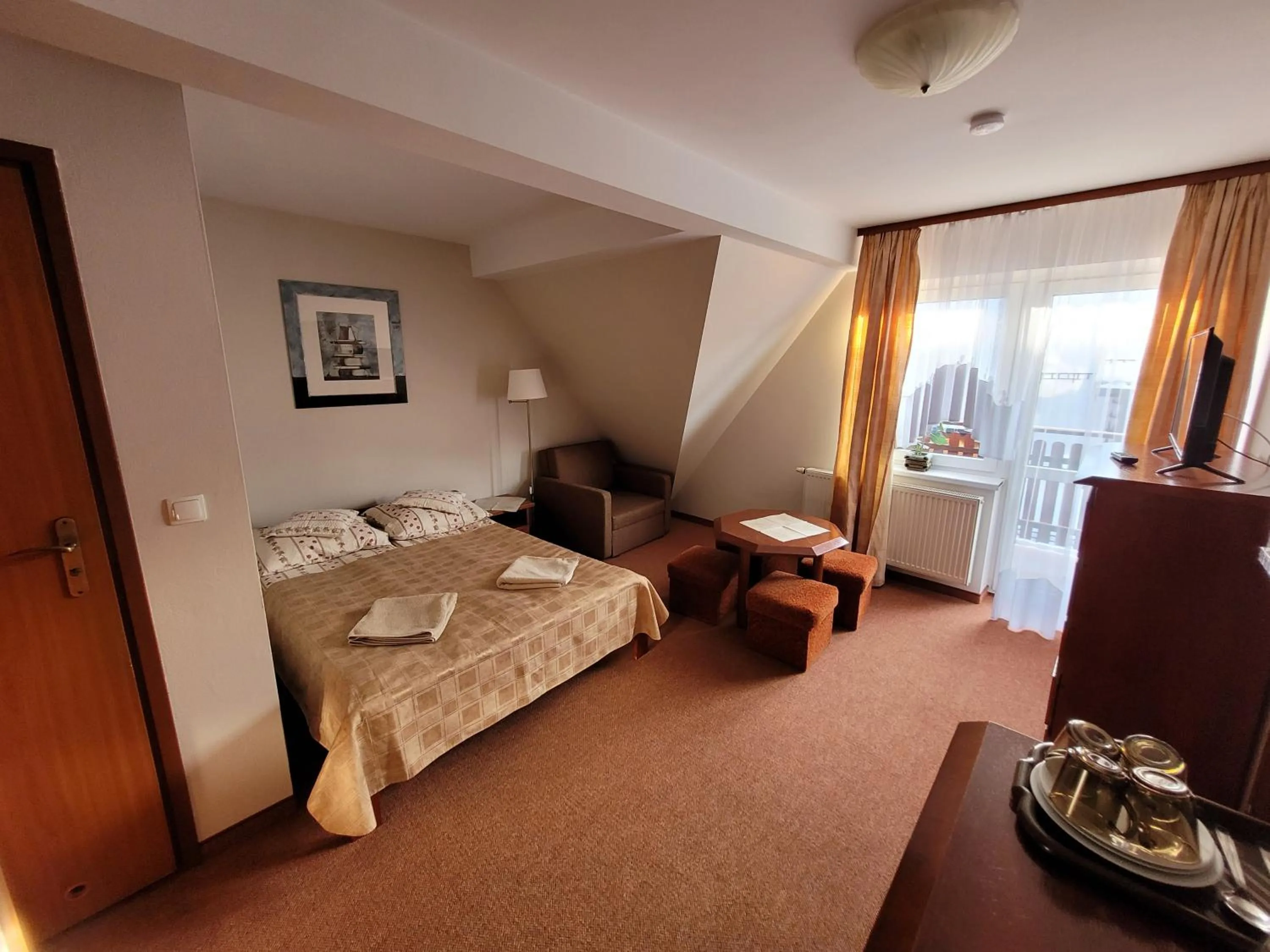 Bed in Willa Ostoja u Pyrca