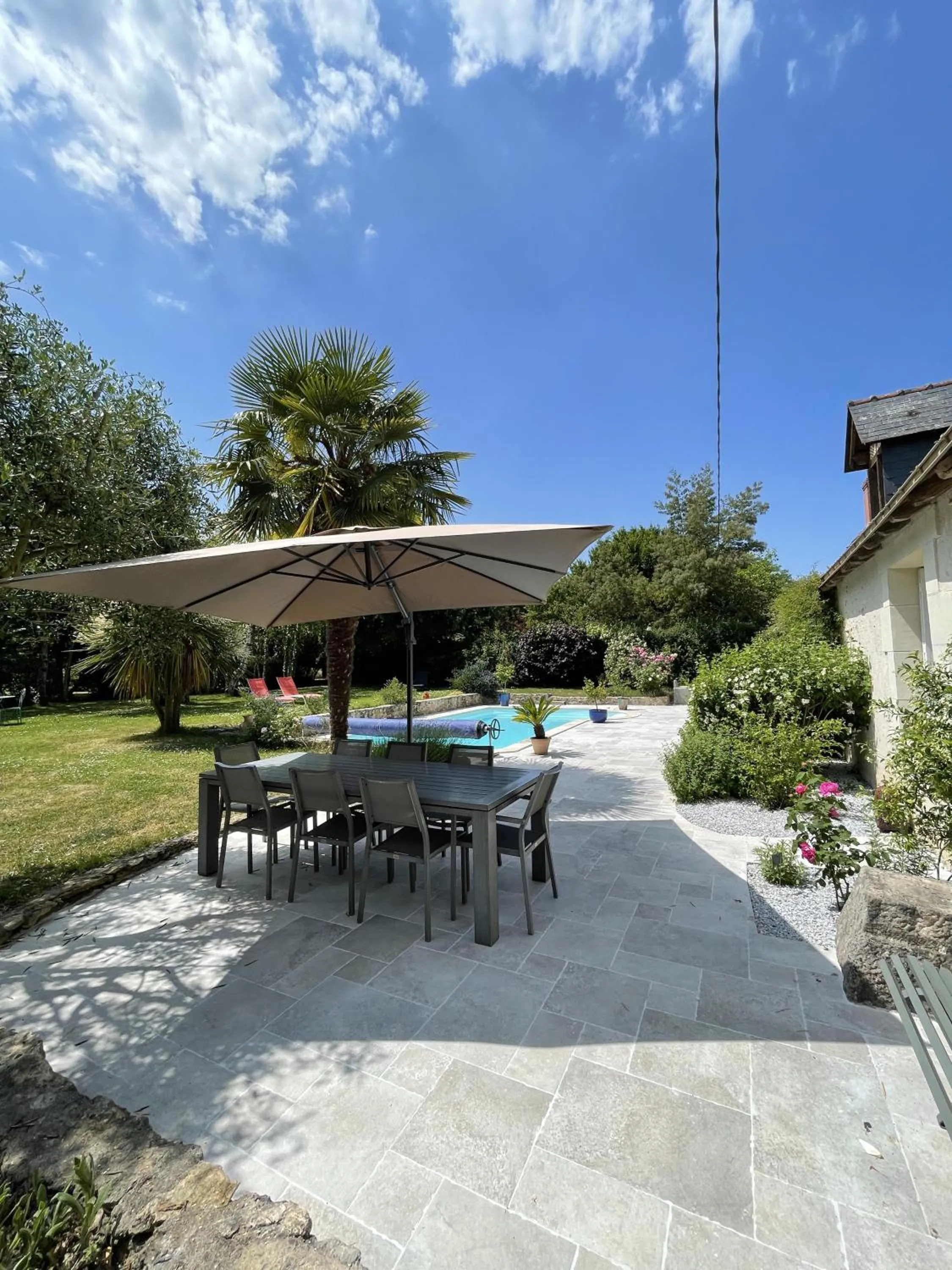 Garden in Villa Cassandre