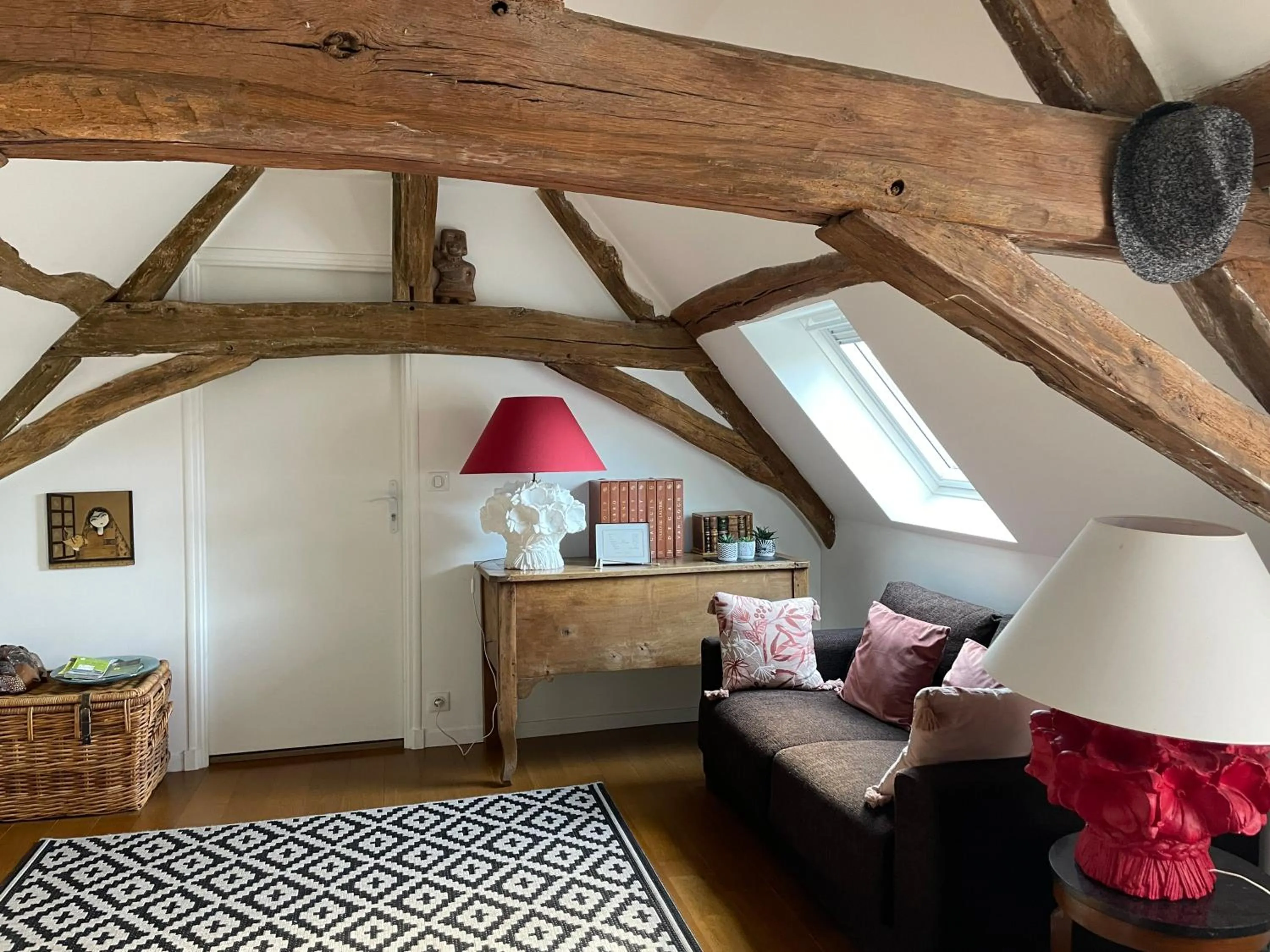 Living room in Villa Cassandre