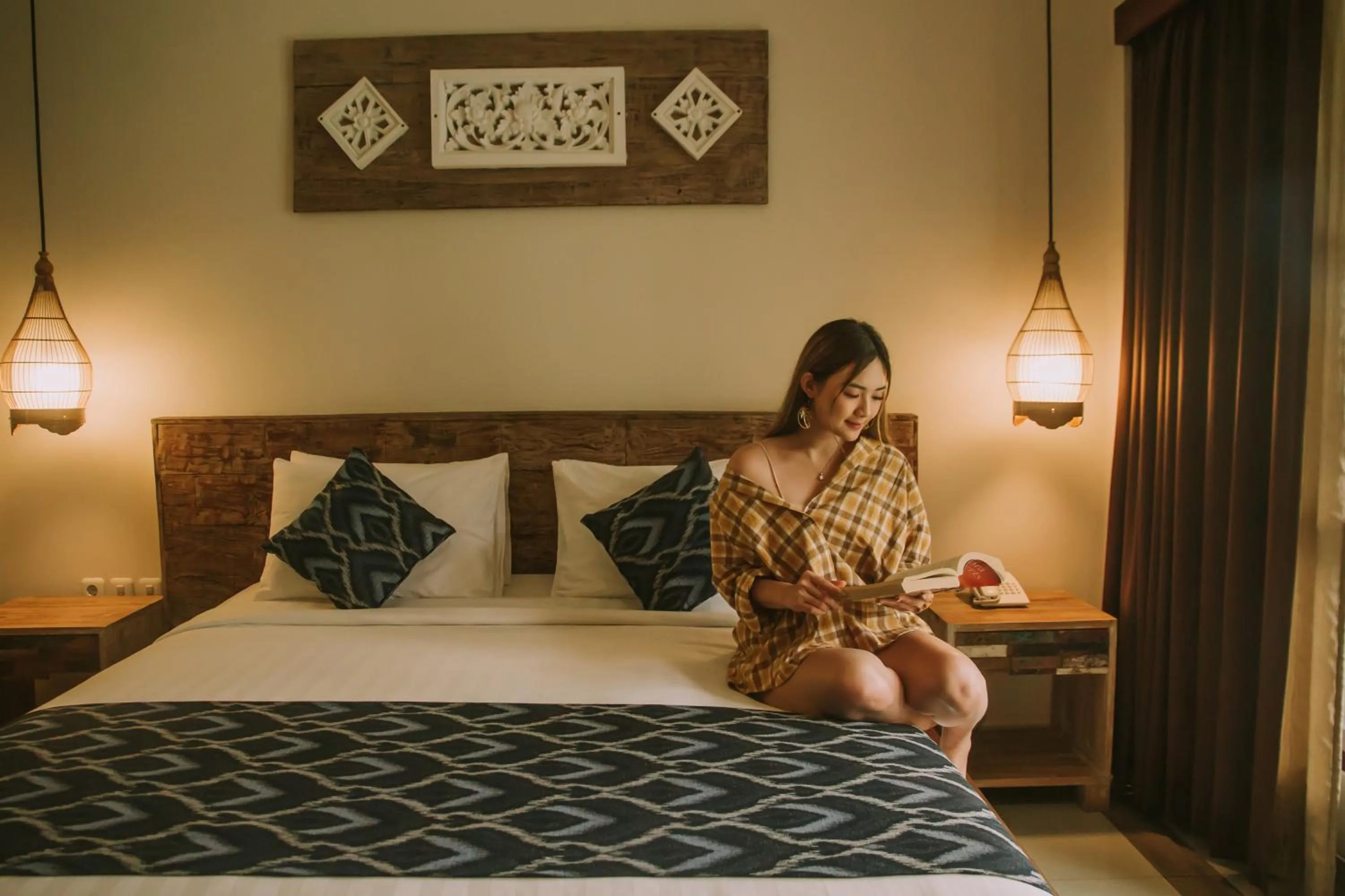 Photo of the whole room, Bed in The Artini Dijiwa Ubud