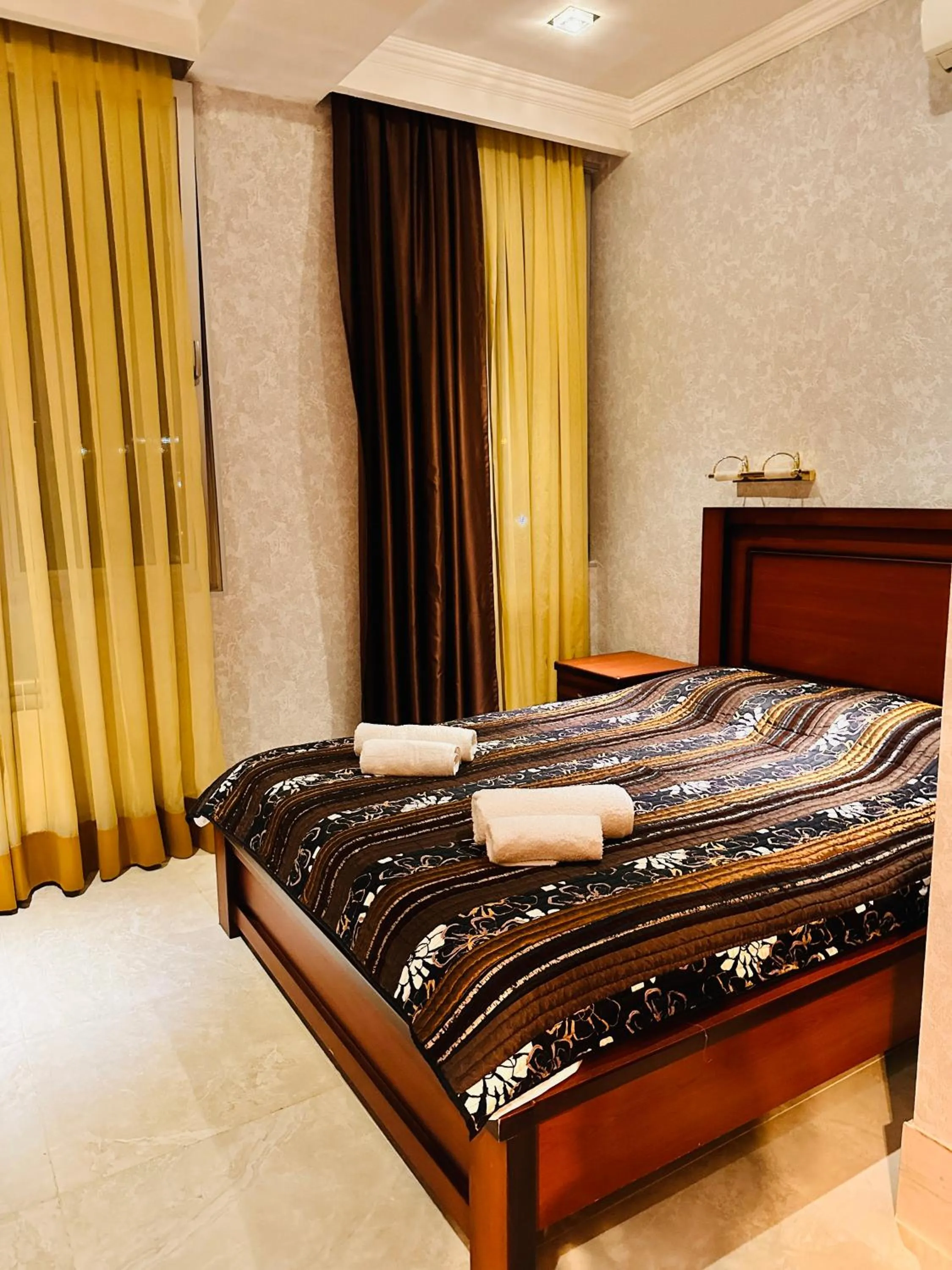 Bed in Iceberg Hotel