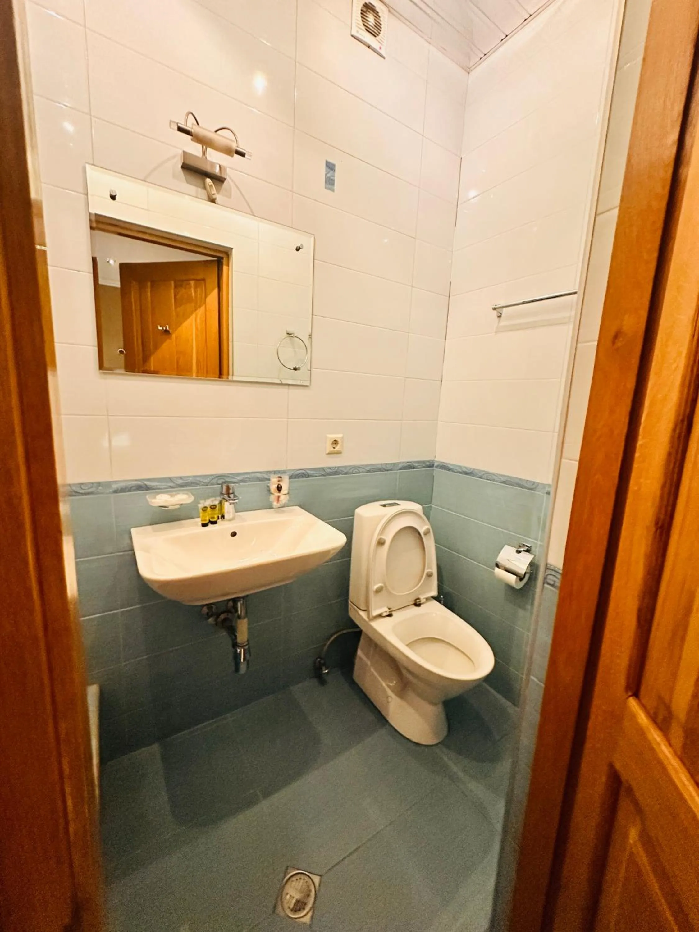 Toilet in Iceberg Hotel