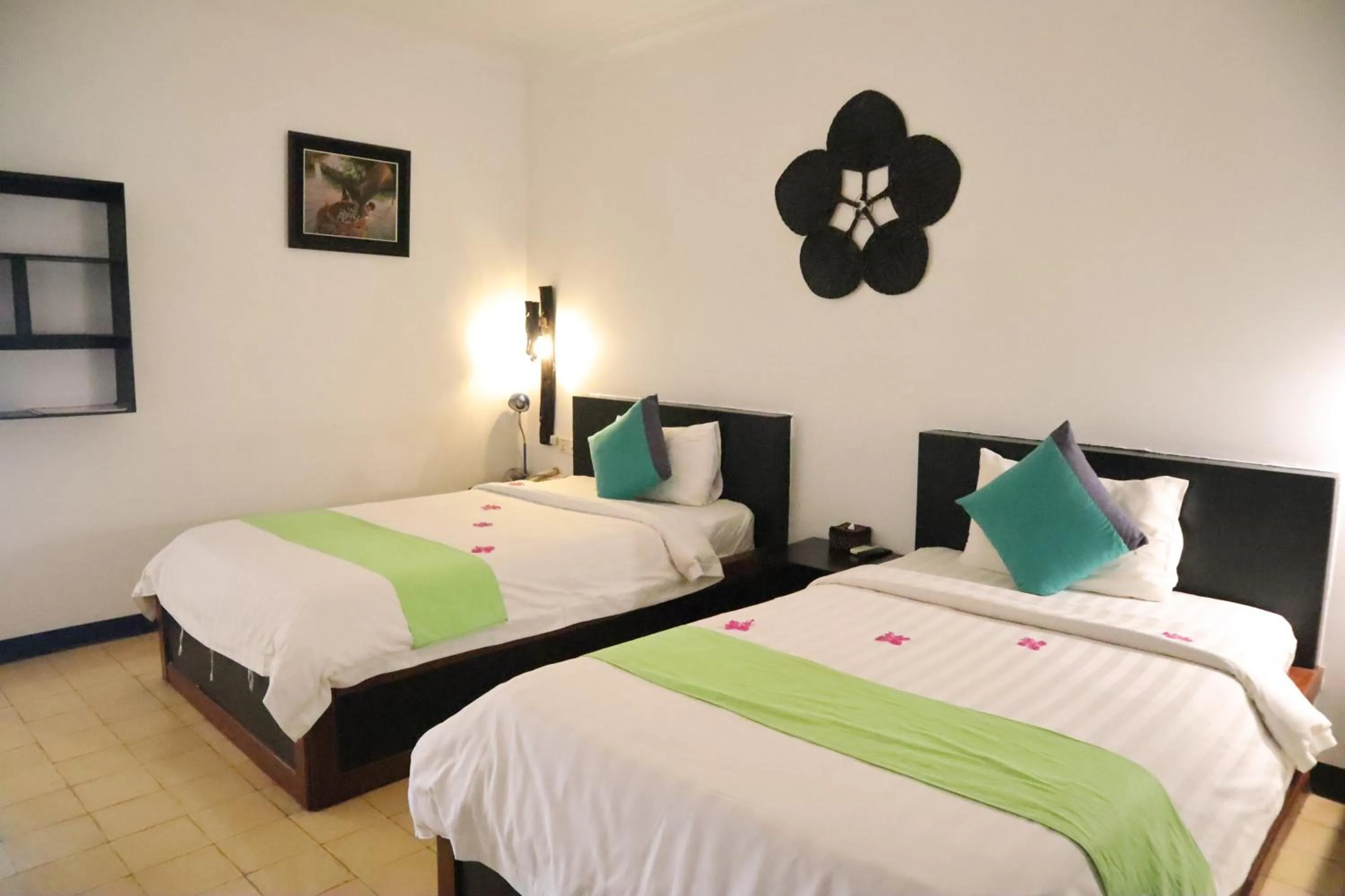 Bedroom, Bed in La Niche D'angkor Boutique Hotel