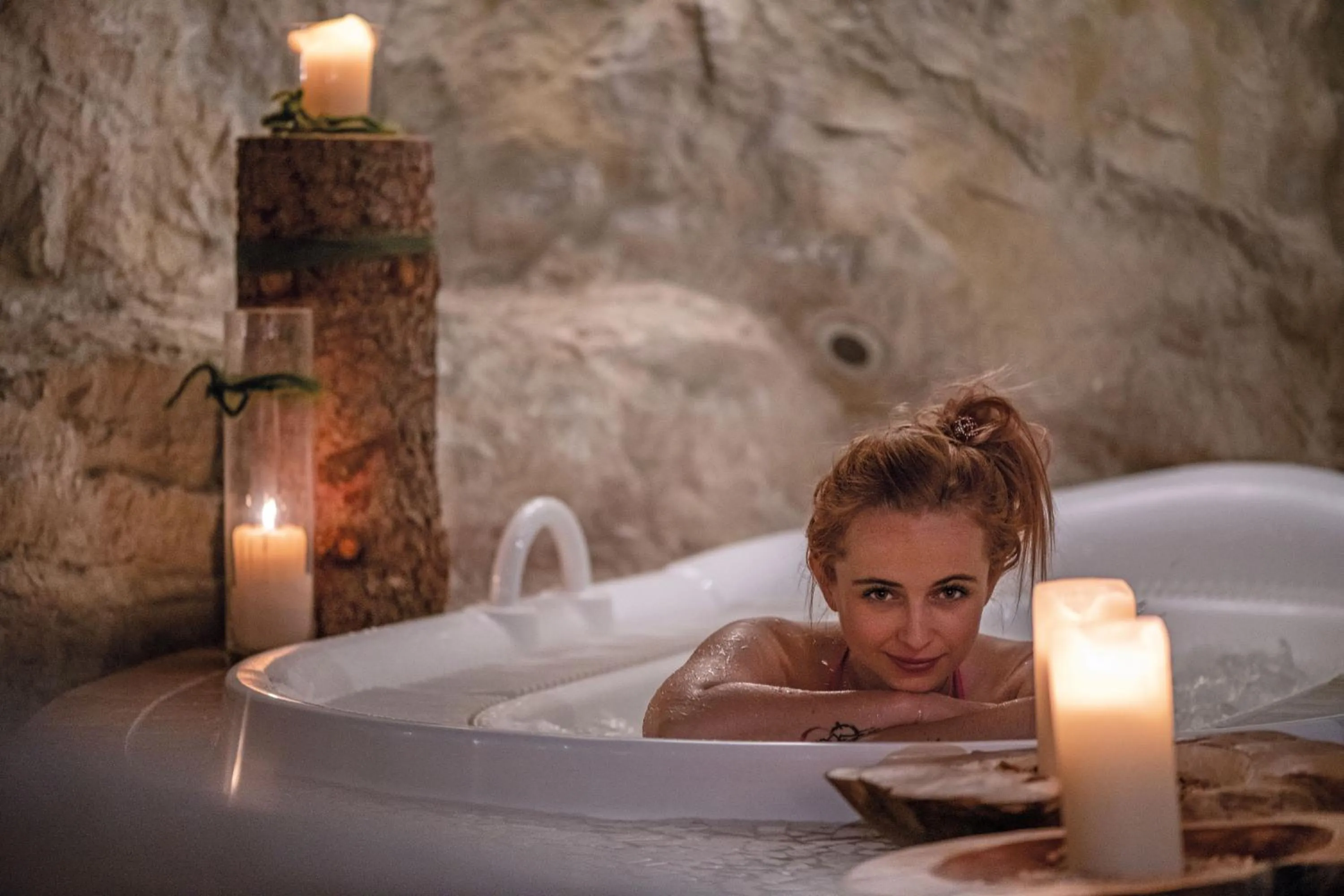 Hot Tub in Hotel Edelweiss