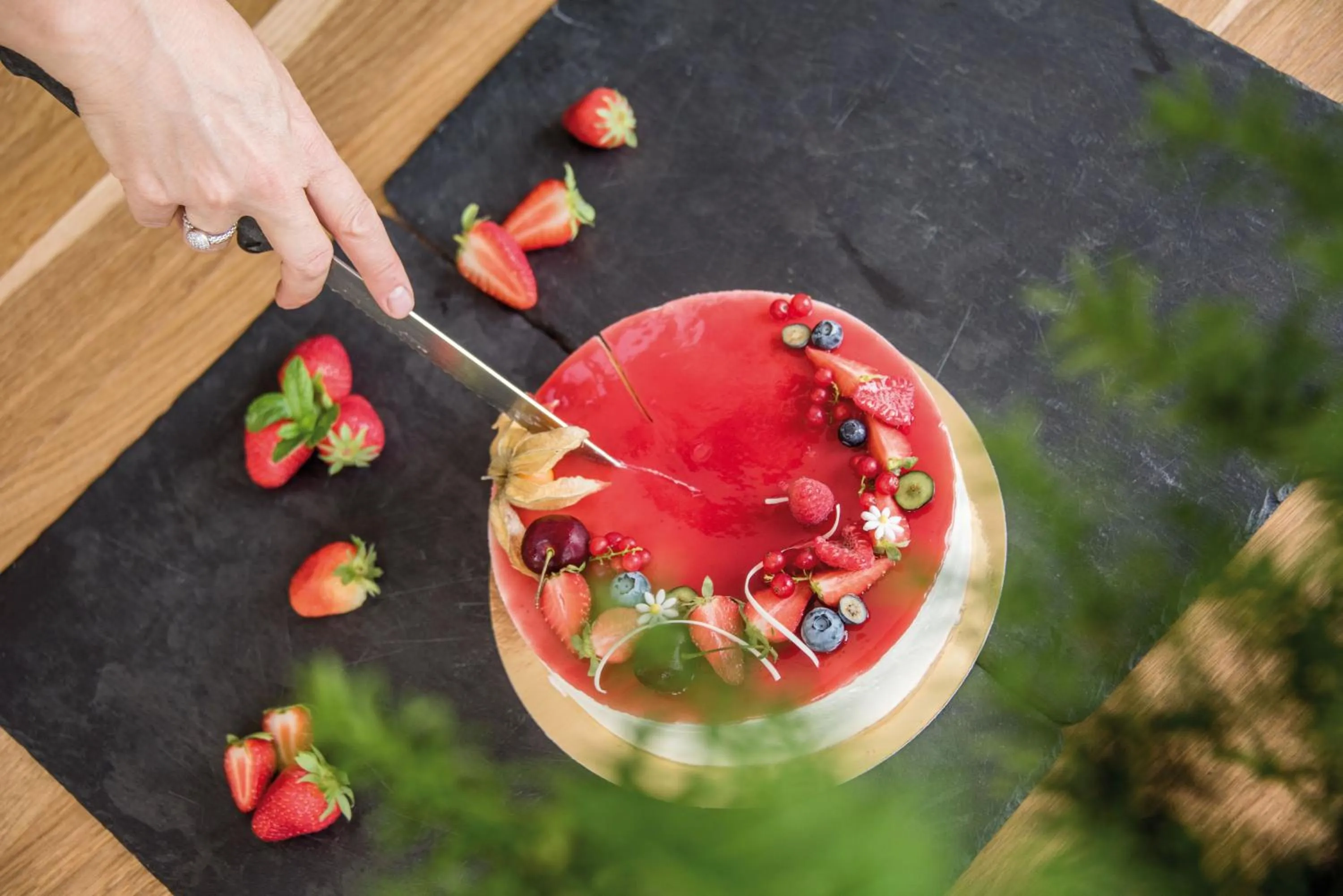 Food in Hotel Edelweiss