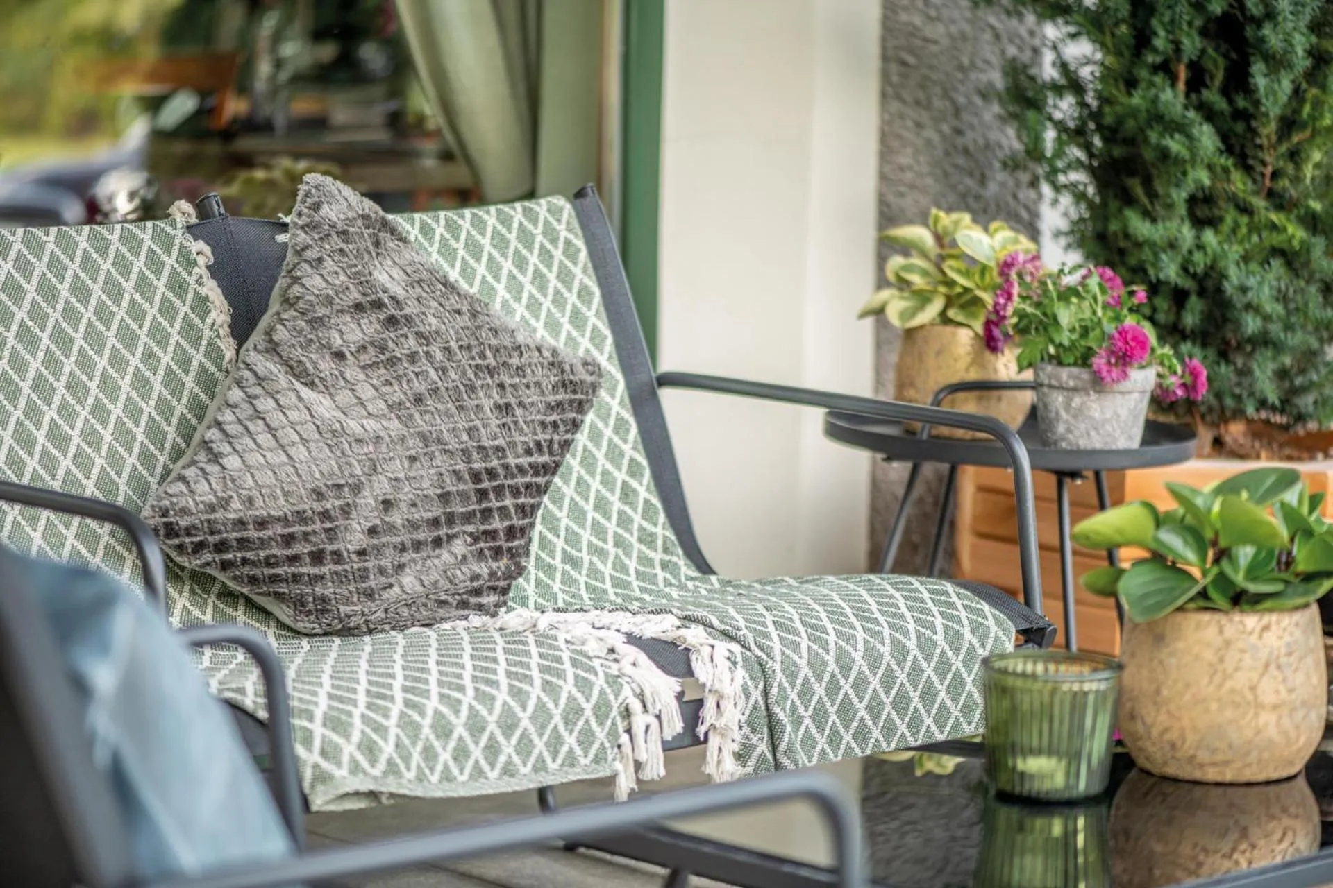 Balcony/Terrace in Hotel Edelweiss