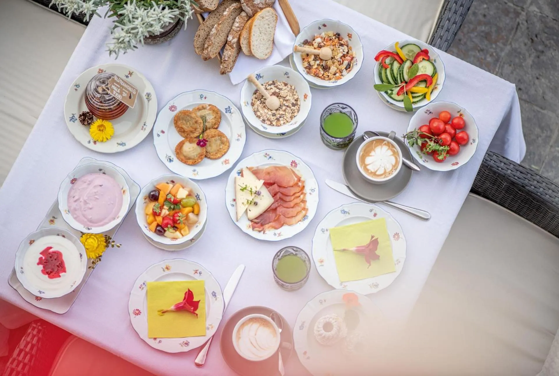 Breakfast in Hotel Edelweiss