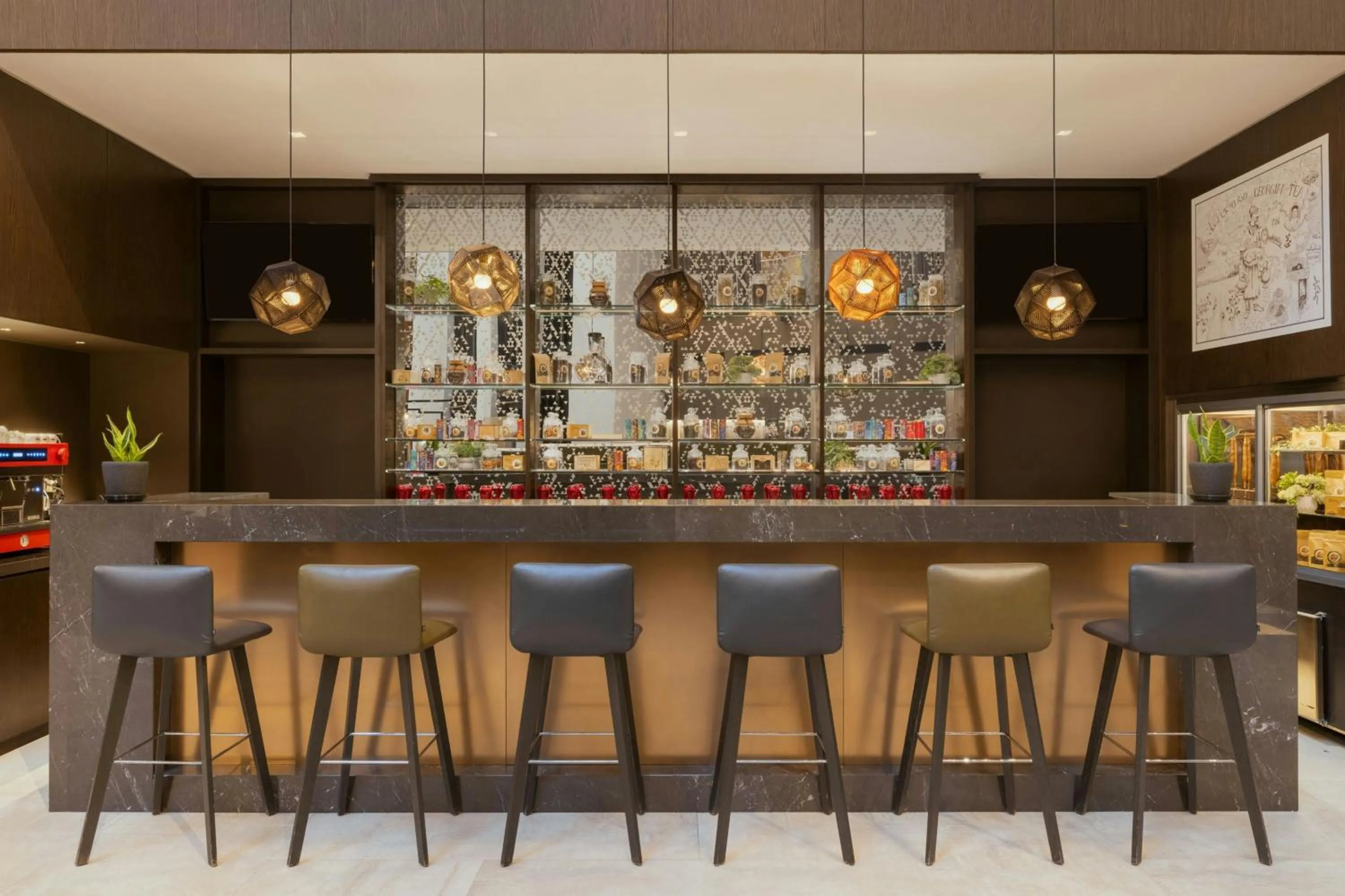 Lobby or reception in Sheraton Grand Tbilisi Metechi Palace