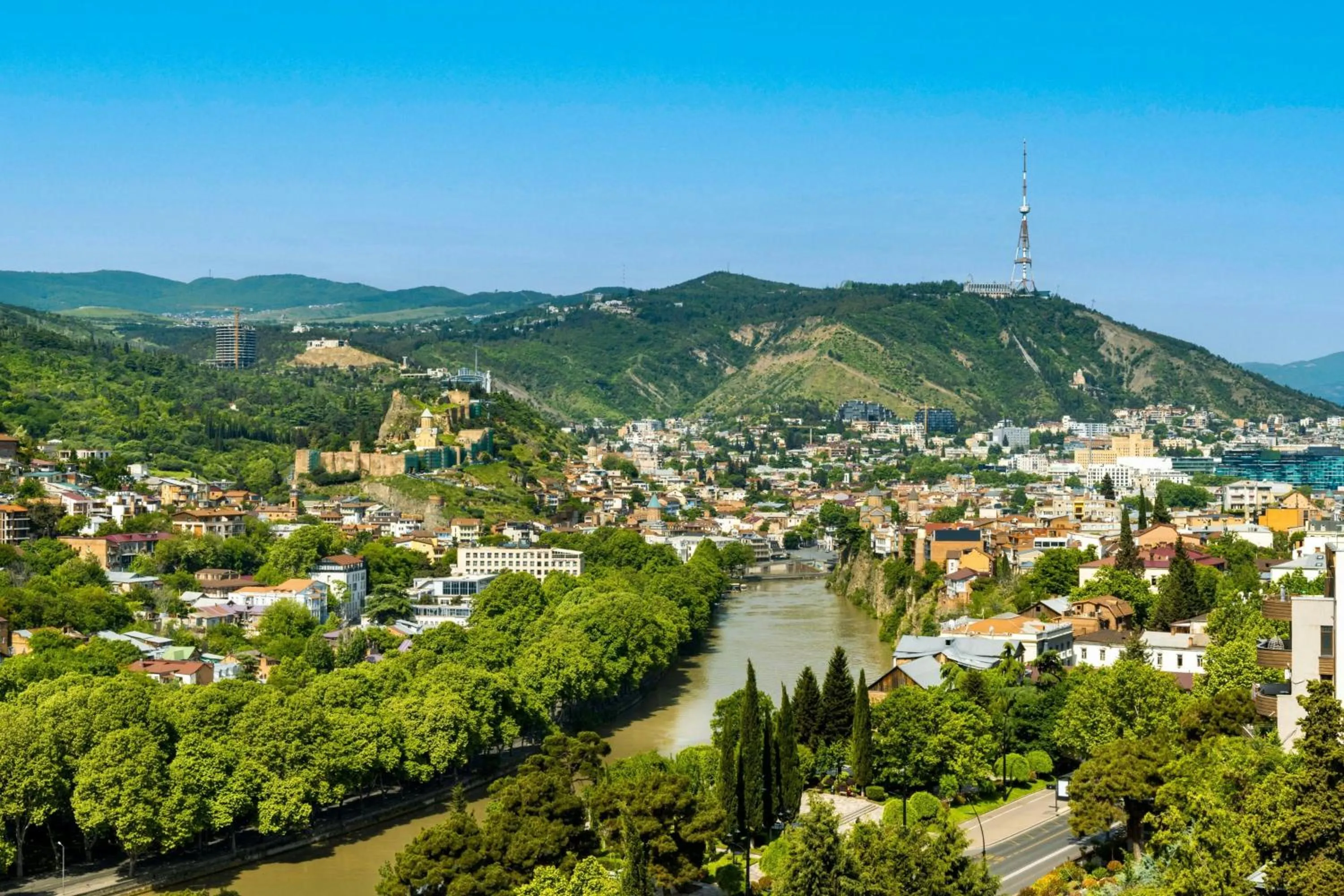 Restaurant/places to eat in Sheraton Grand Tbilisi Metechi Palace